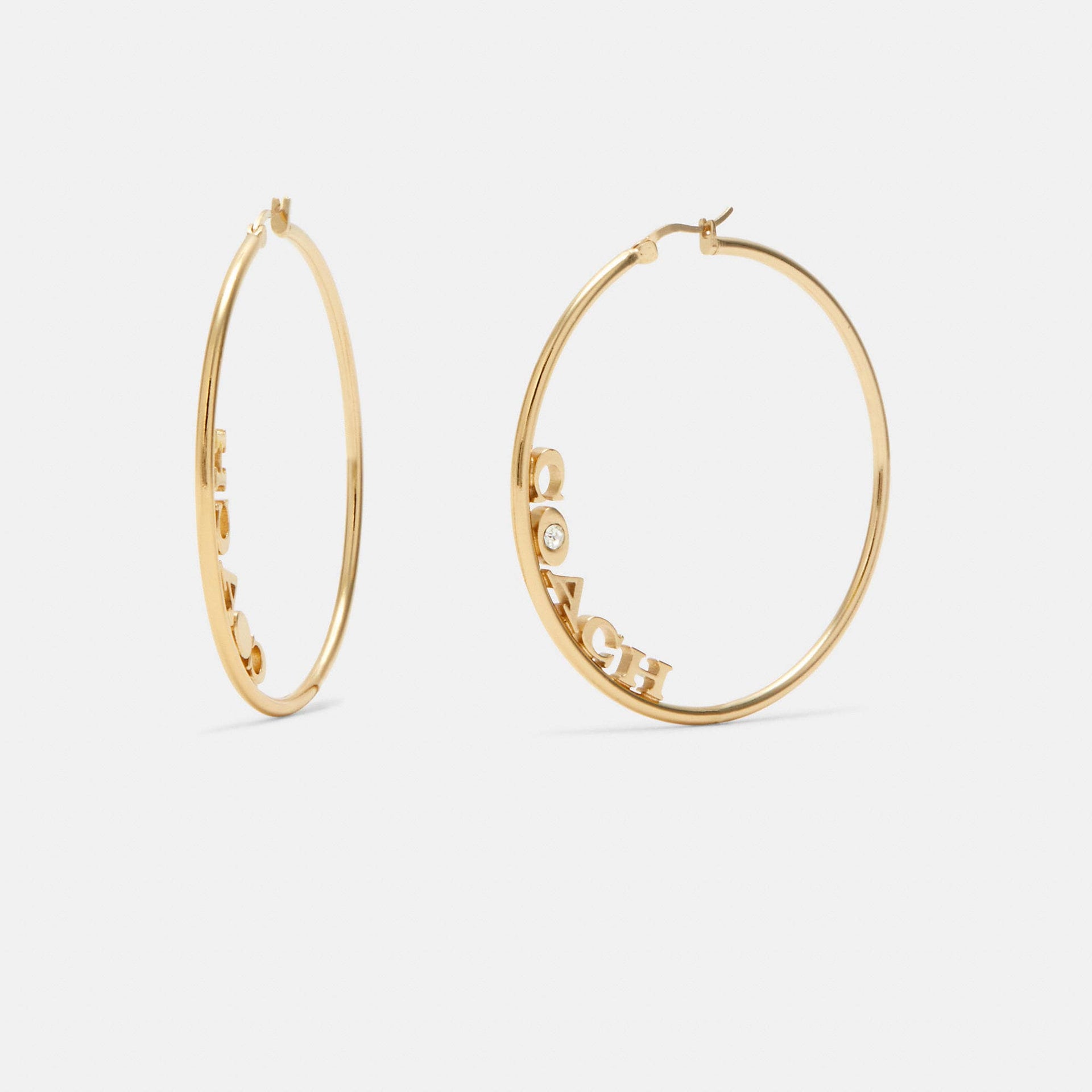 Coach Coach Medium Hoop Earrings
