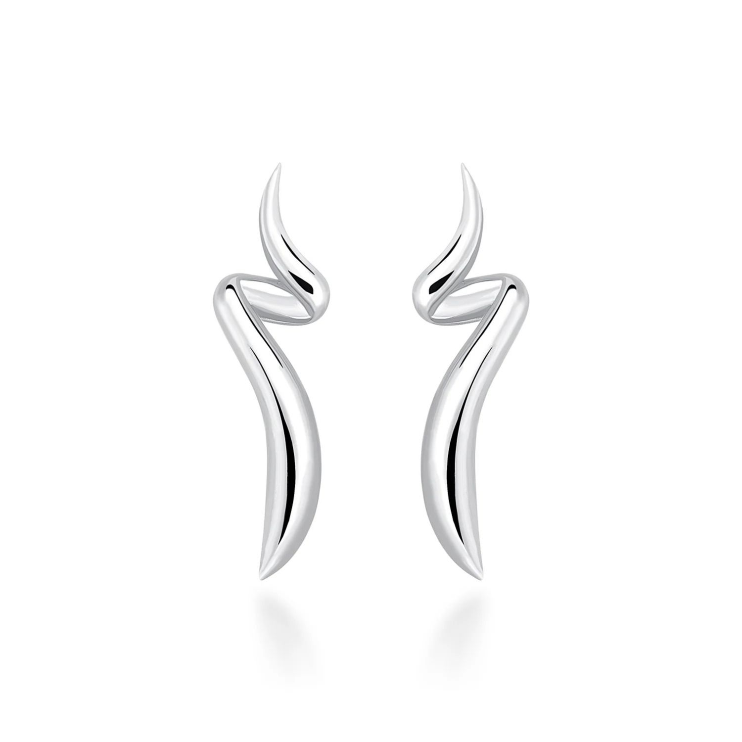 Caelivra Silva Silver Earing