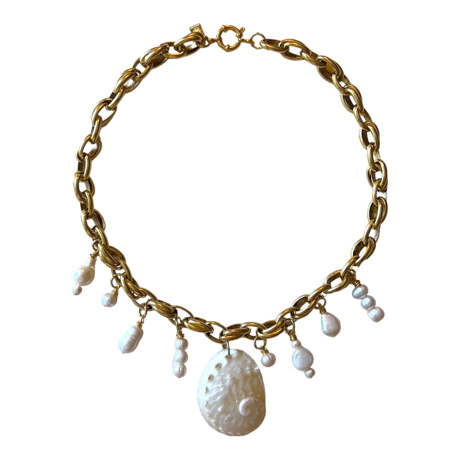 Cala Pearl & Shell Necklace