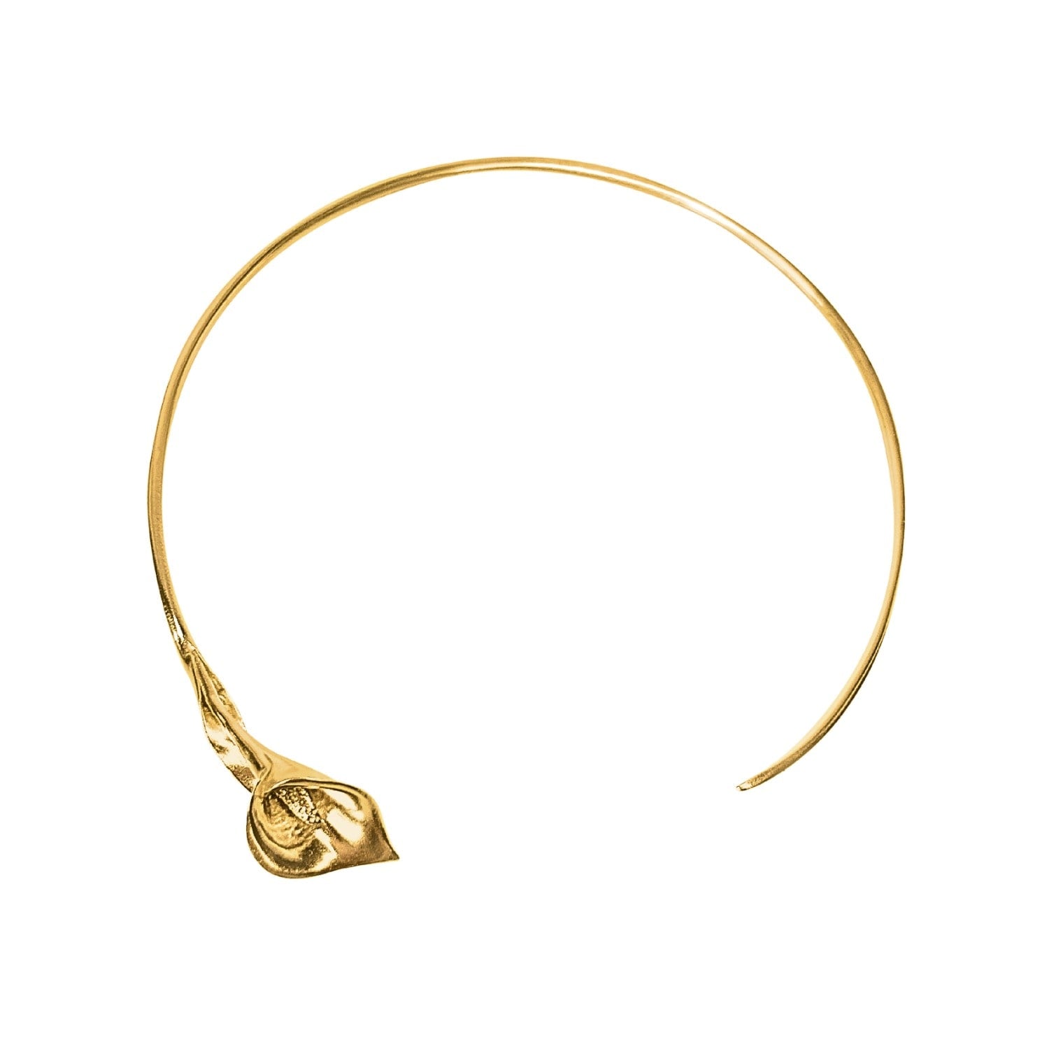 Calla Choker - Gold