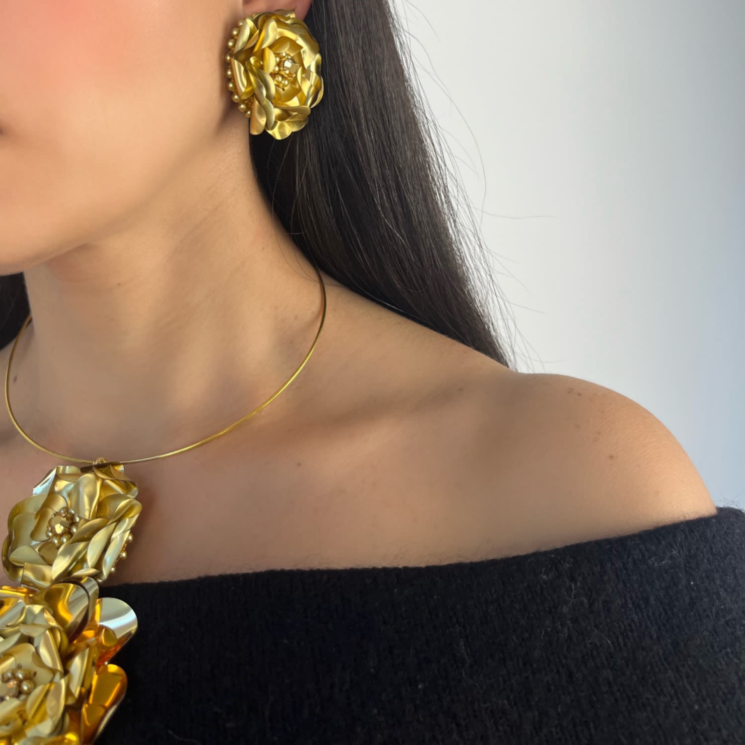 Camellia Choker Necklace