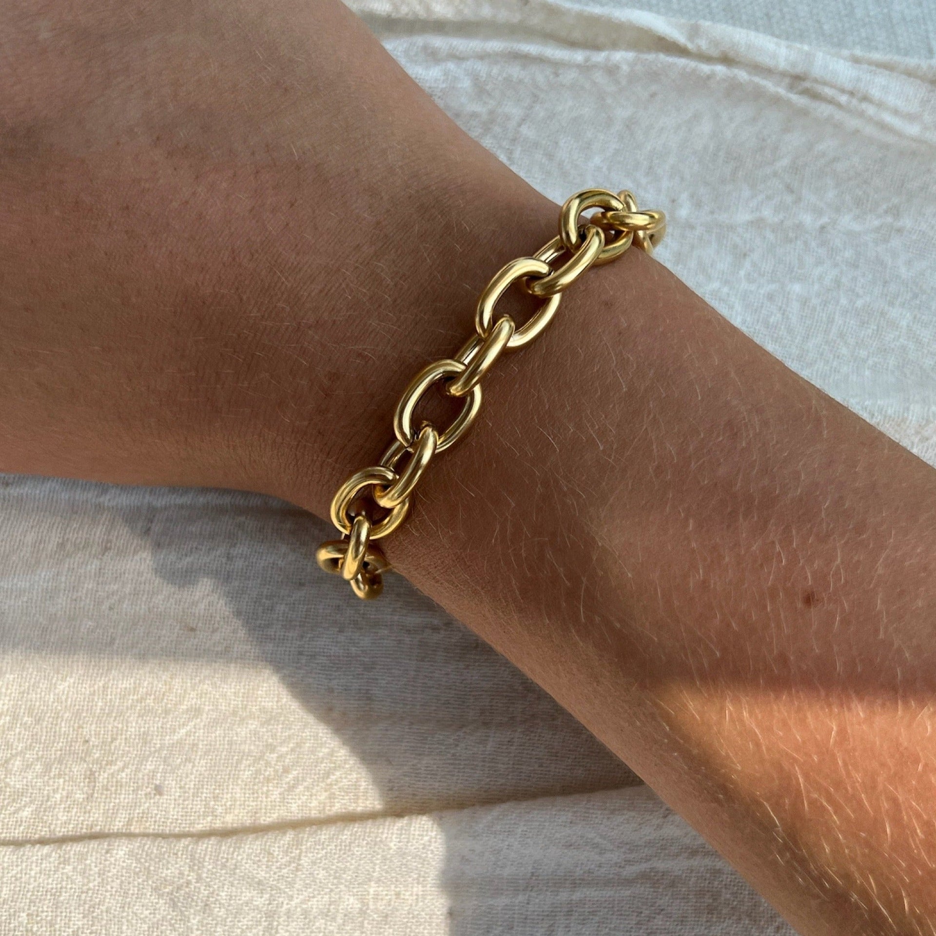 Camilla Chunky Gold Bracelet