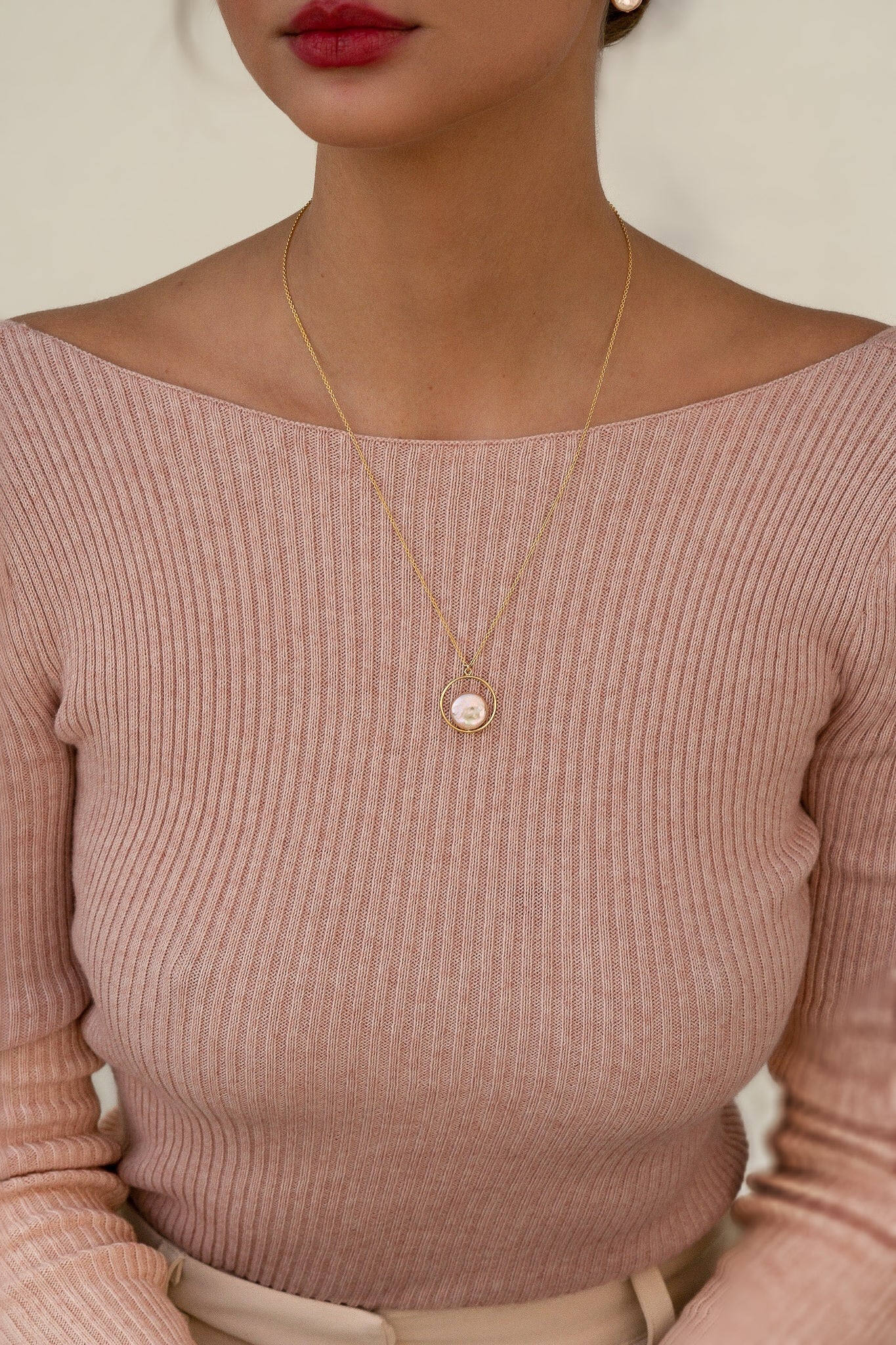 Camille Pearl Necklace