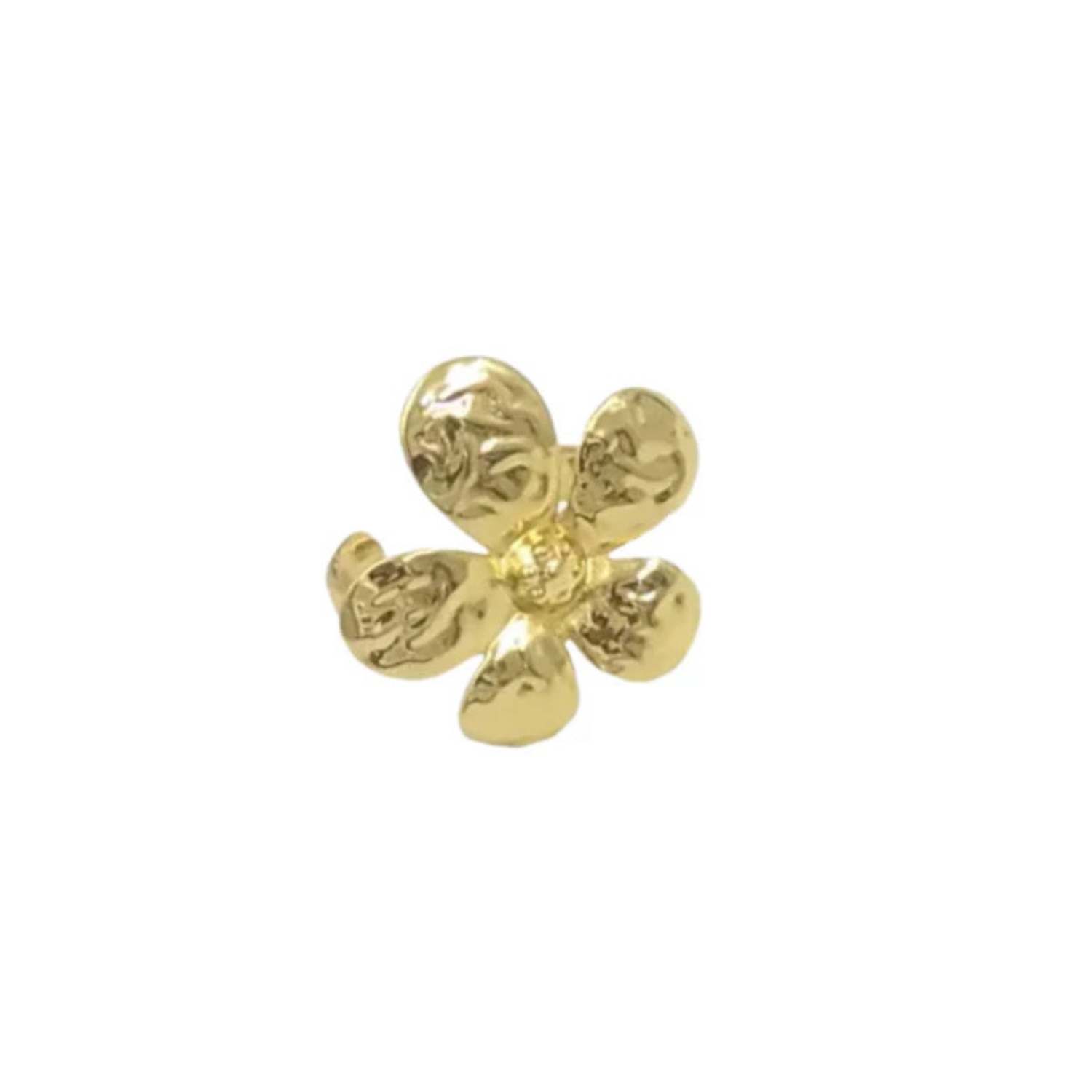 Camille's Flower Ring In Gold