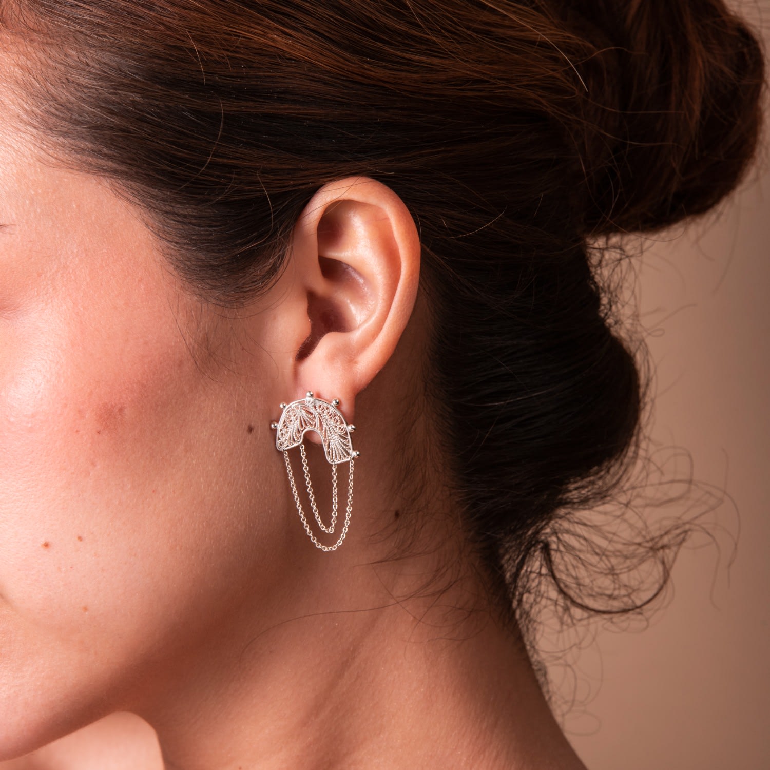 Candelita Alma Golden Earrings