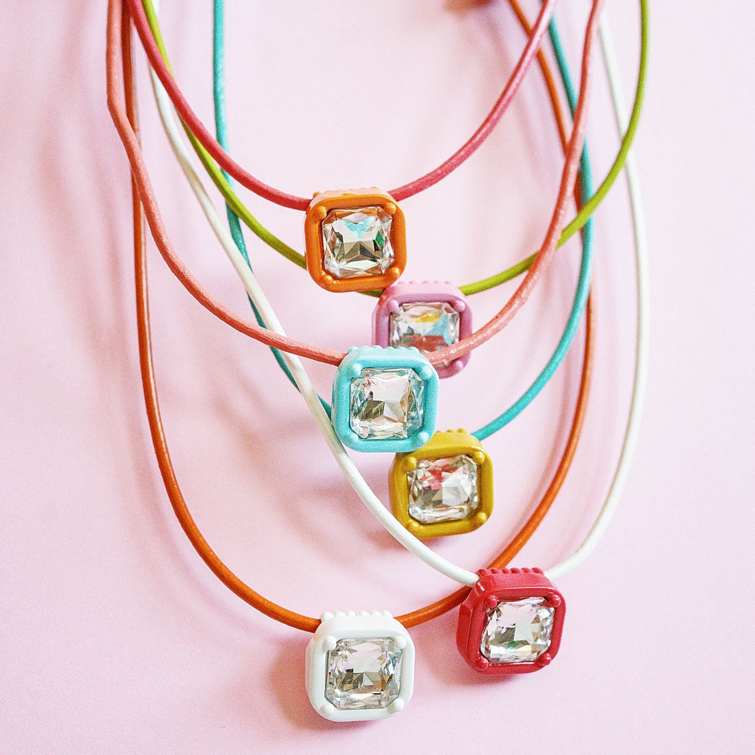 Candy Collar Necklace - Blush
