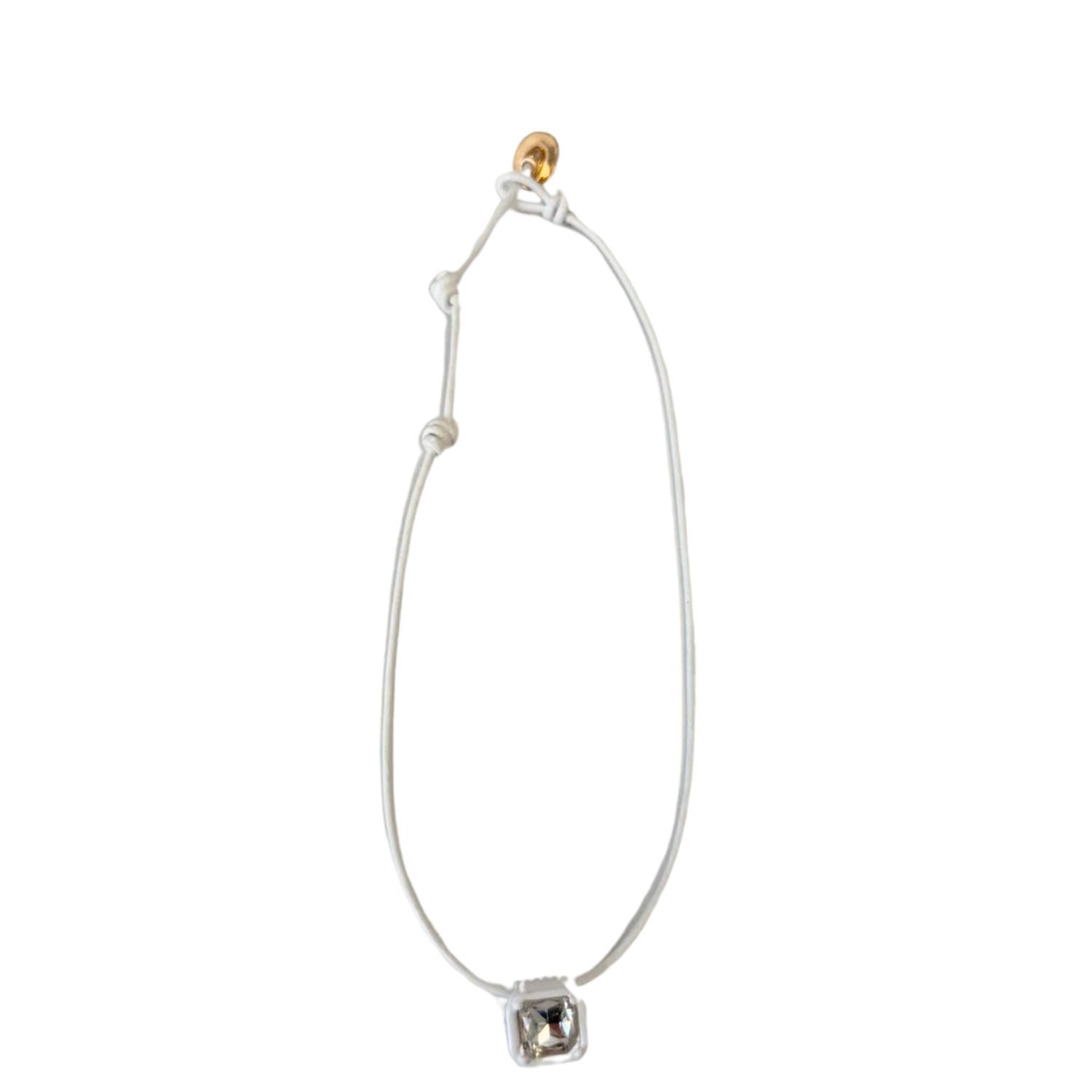 Candy Collar Necklace - White