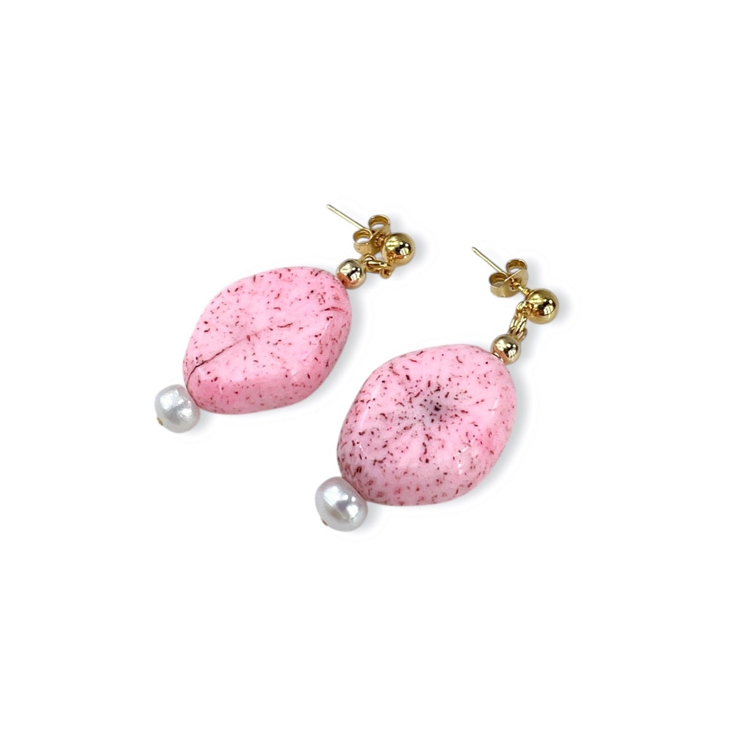 Candy Coral Earring