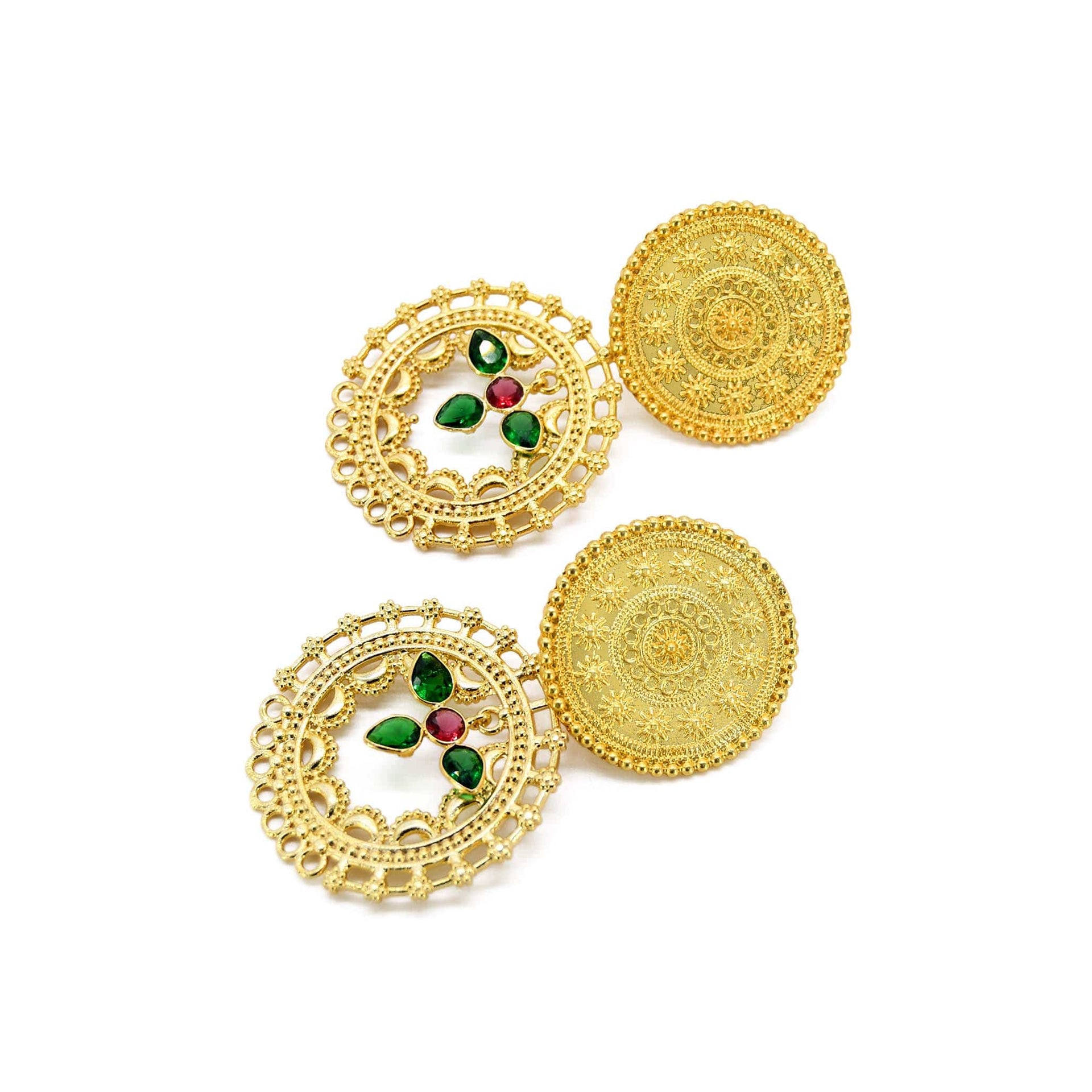 Candy Tuft Handmade Drop Earring