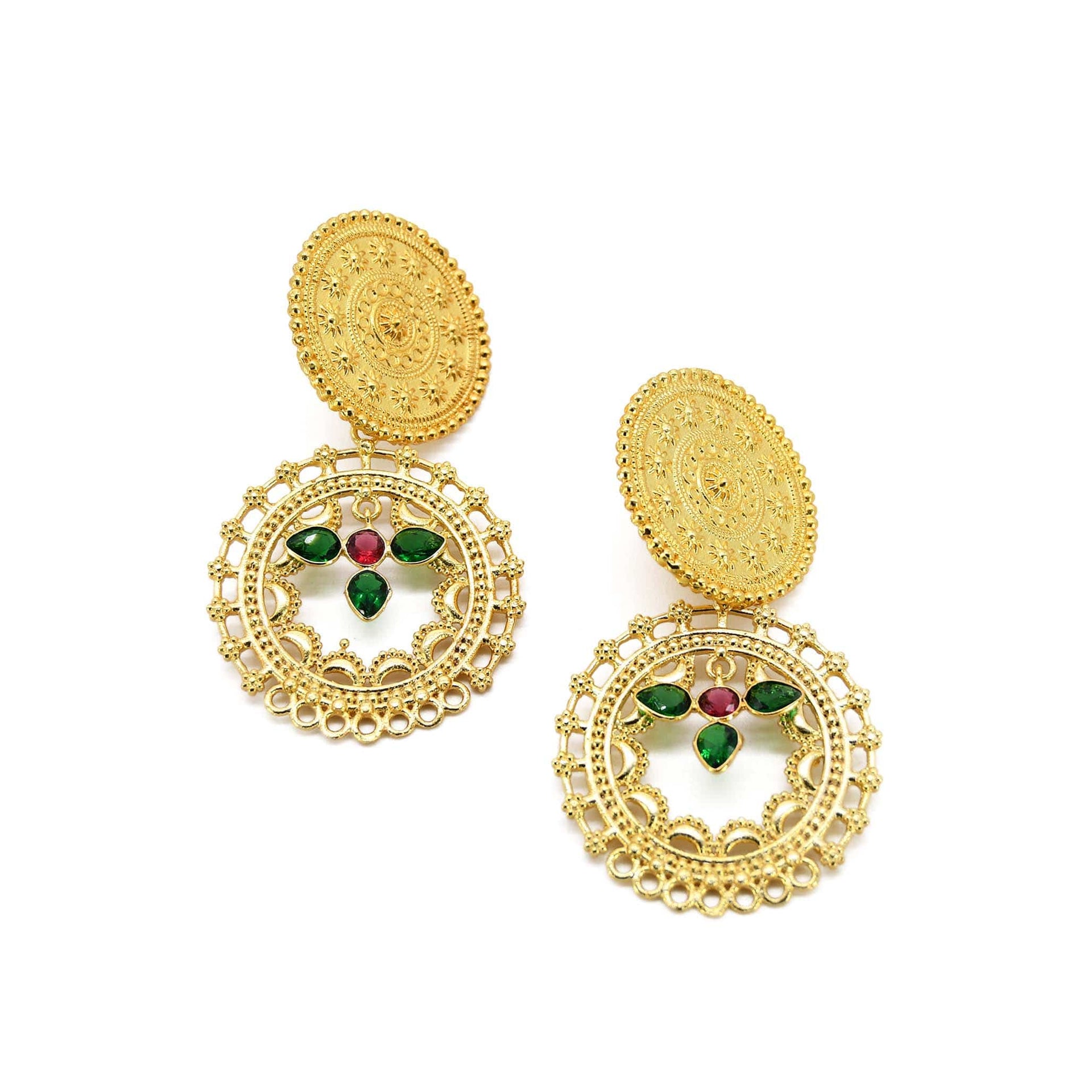 Candy Tuft Handmade Drop Earring