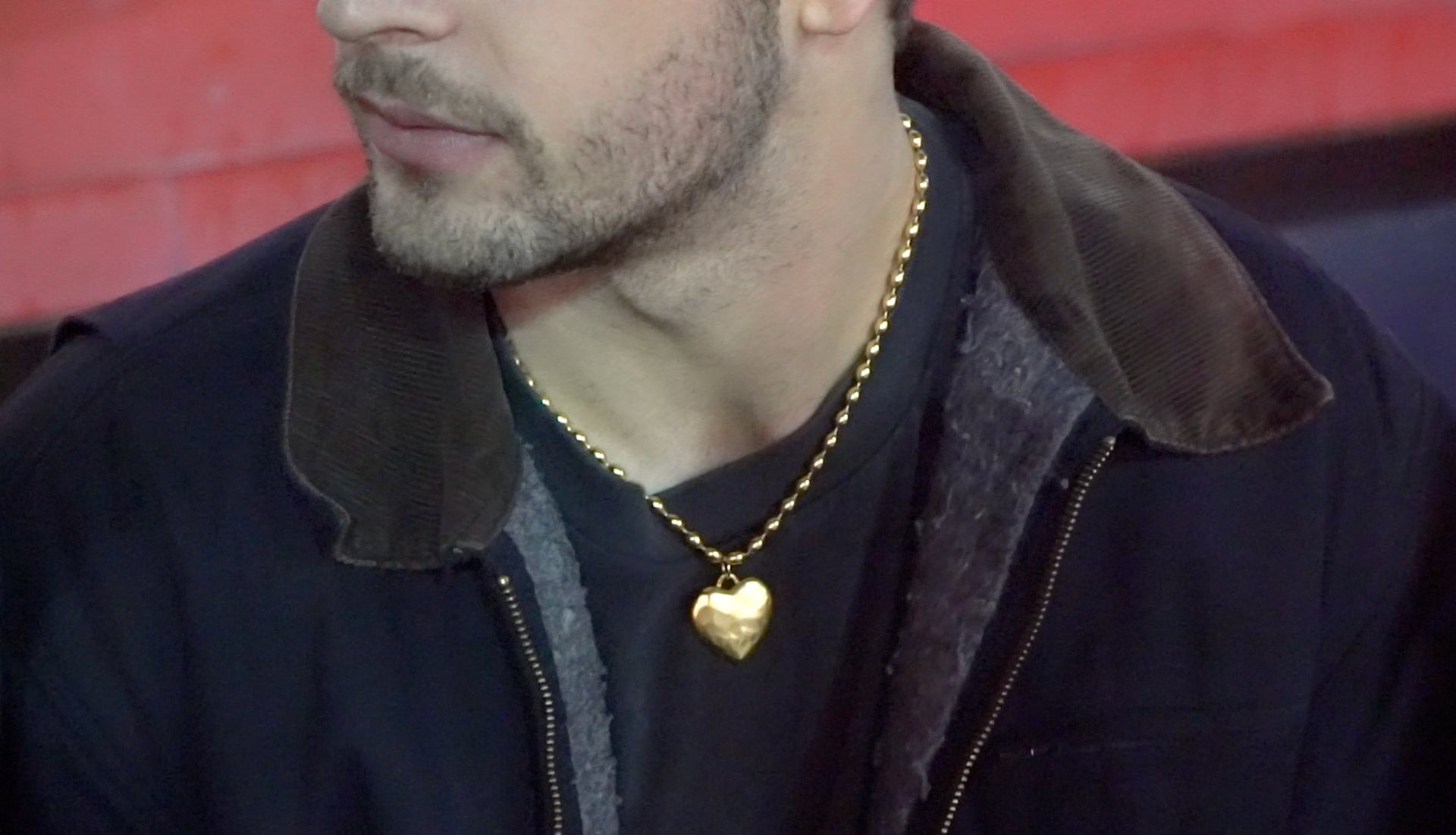 Cara Gold Heart Necklace