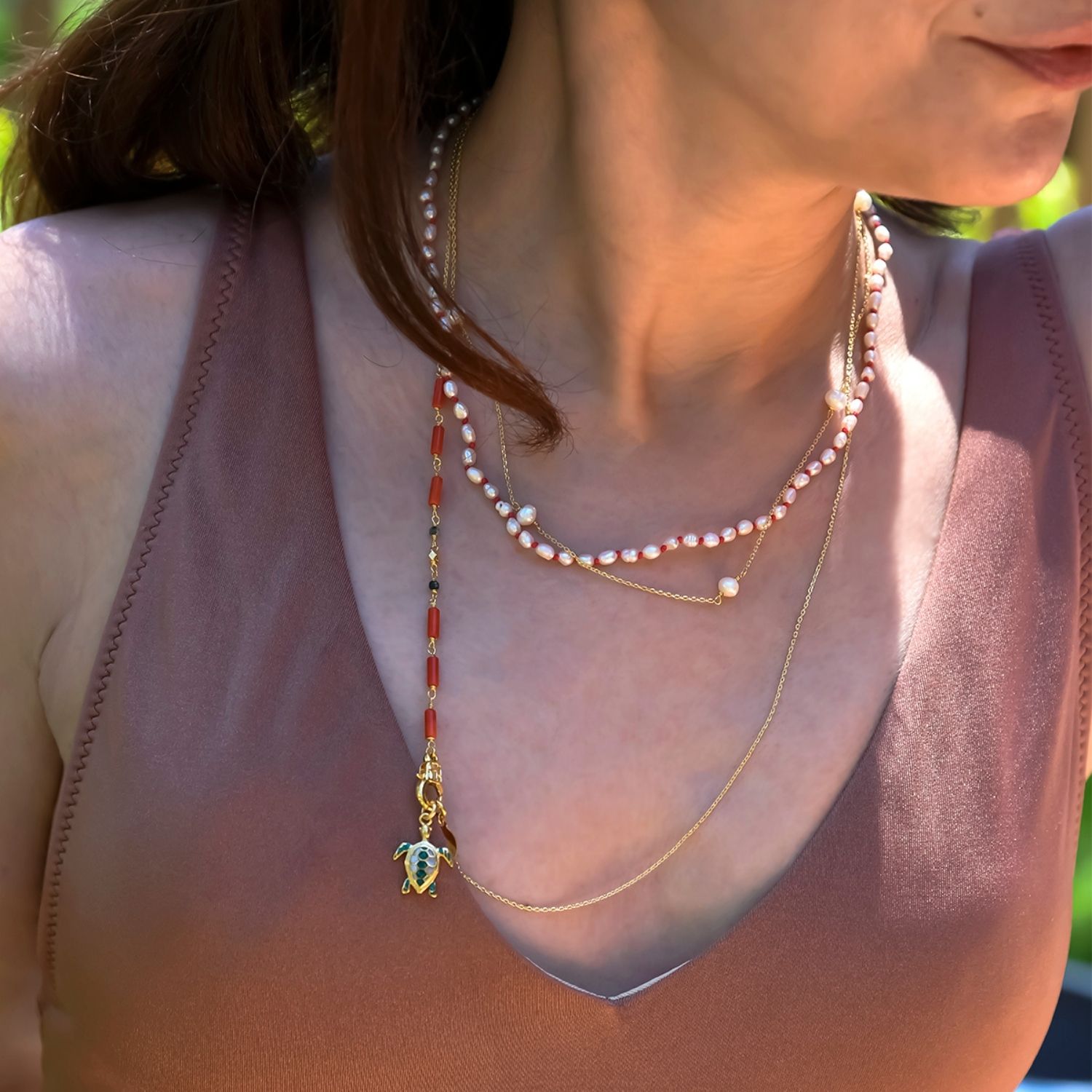 Caretta - Sea Turtle Necklace