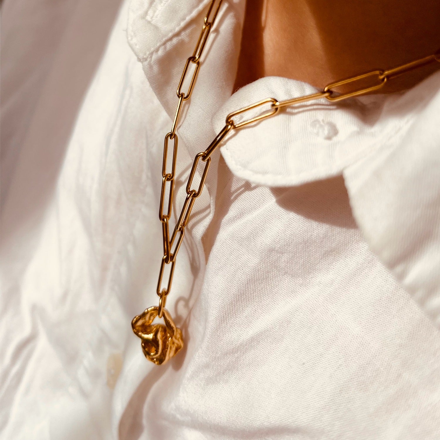Carrara Gold Vermeil Necklace