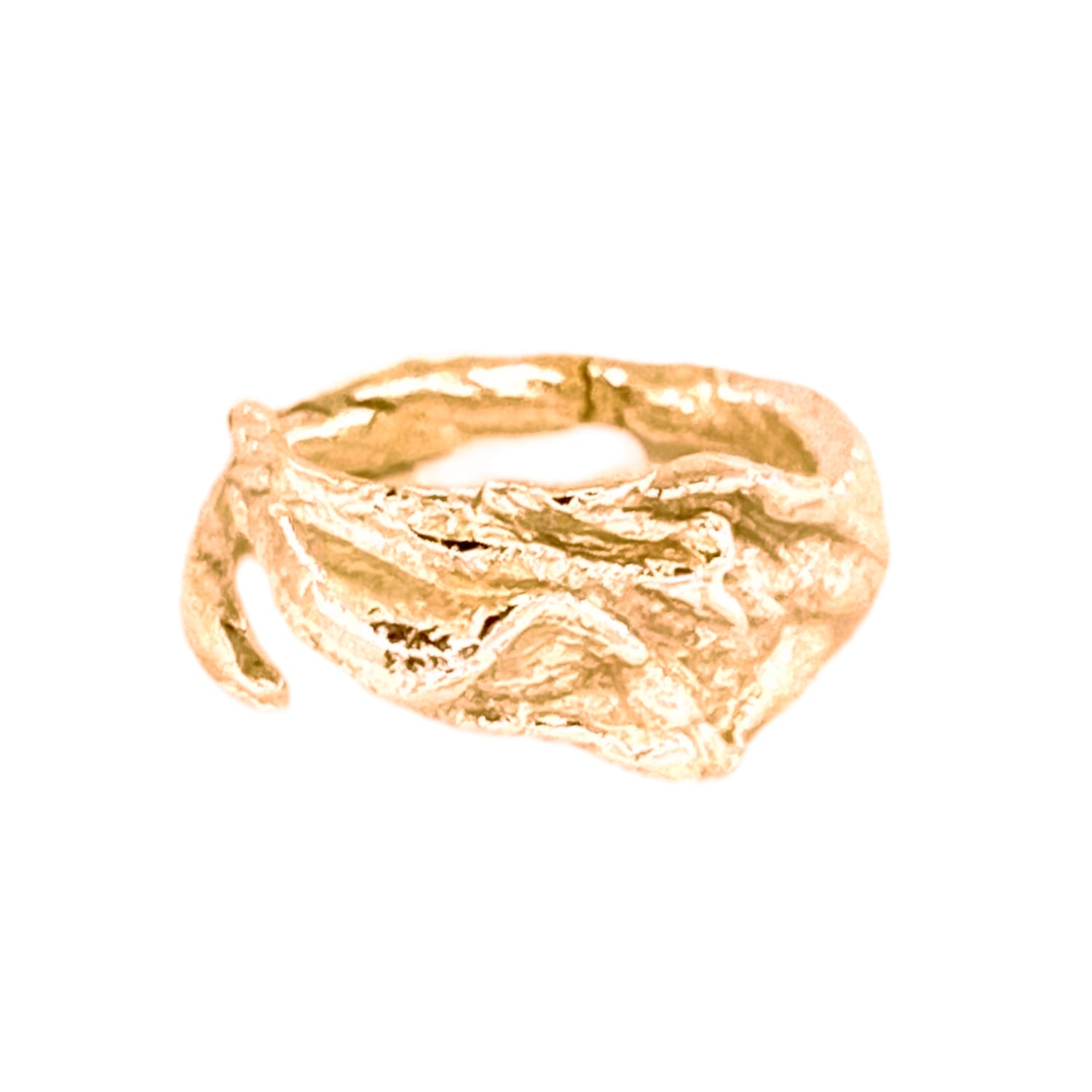 Carrara Adjustable Ring - Recycled Gold Vermeil