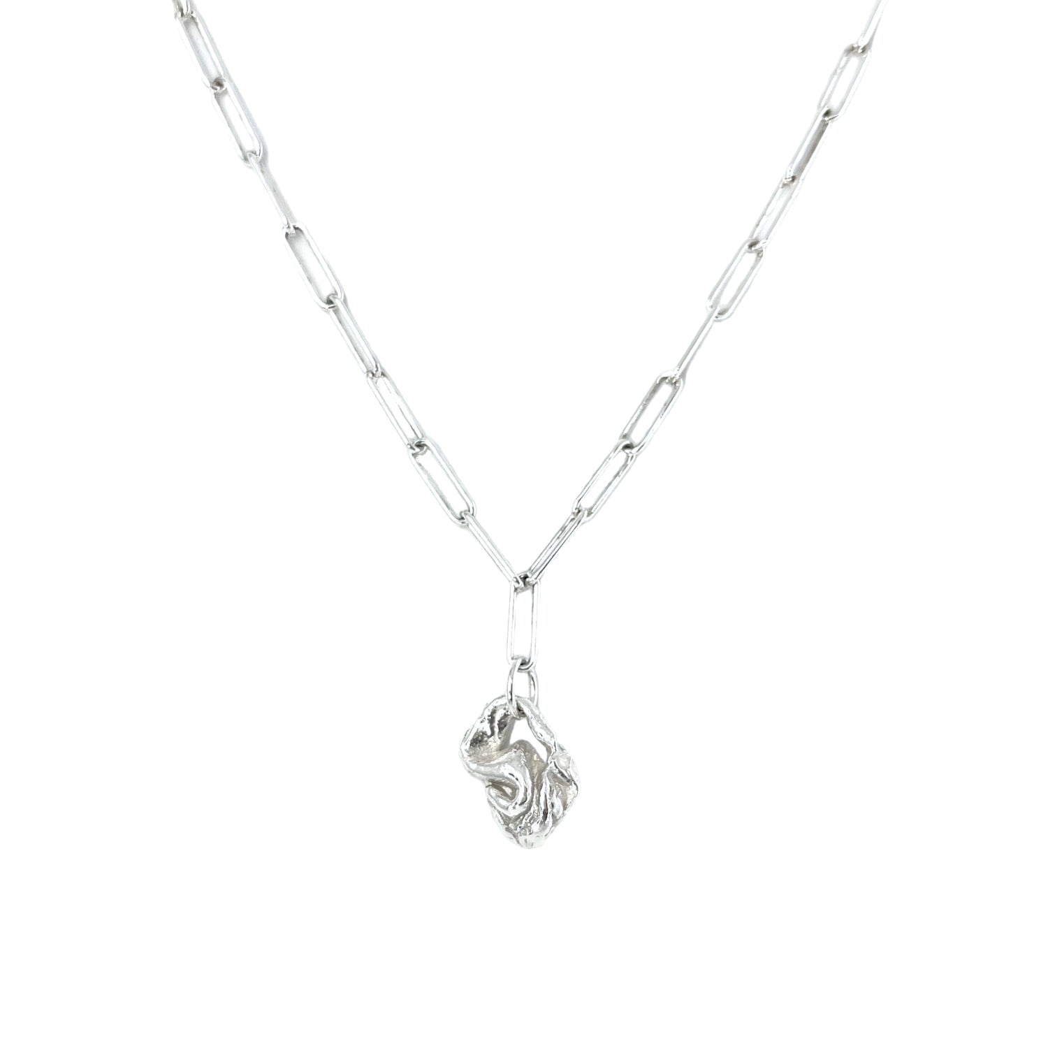 Carrara Silver Necklace