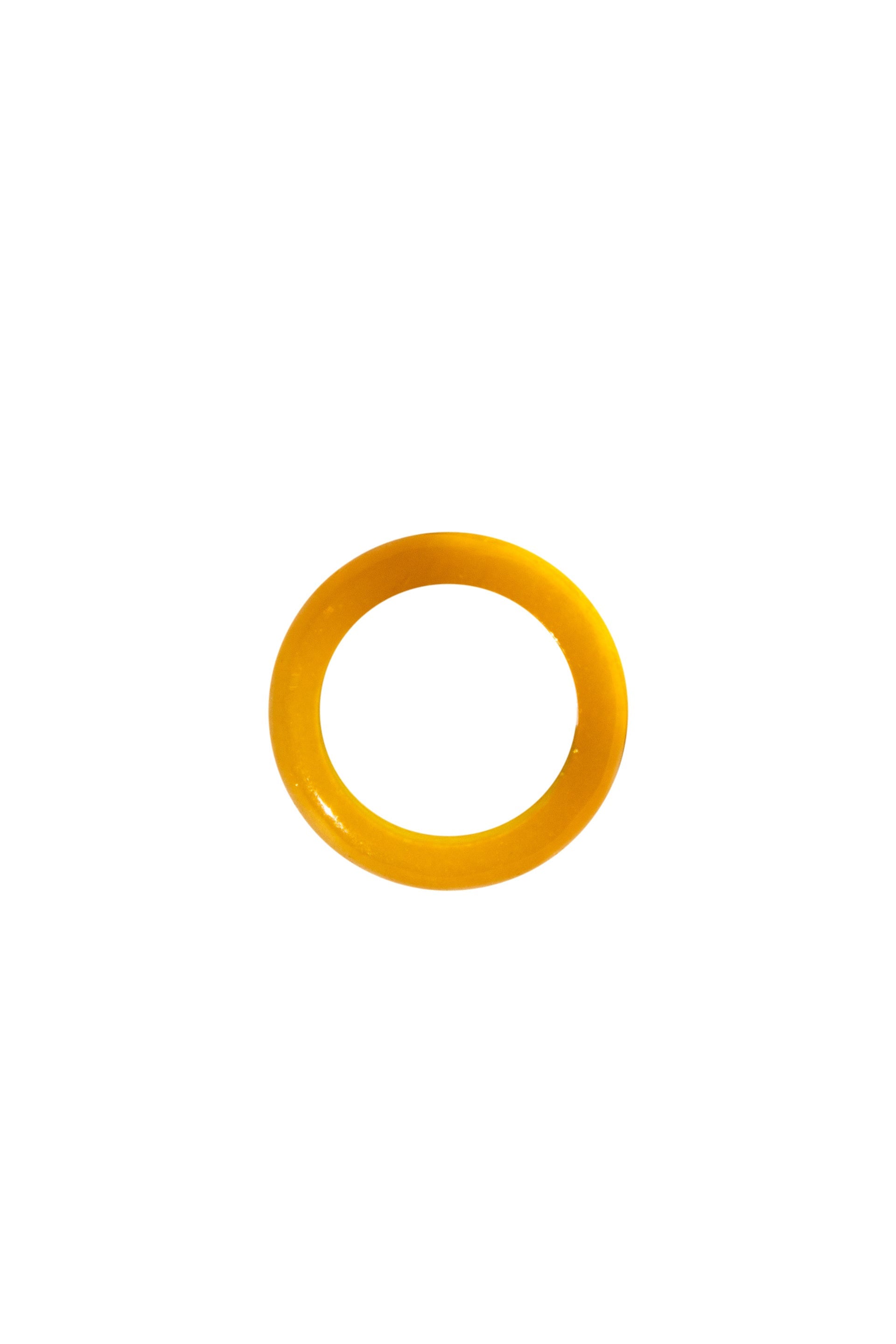 Carrie Yellow Jade Ring