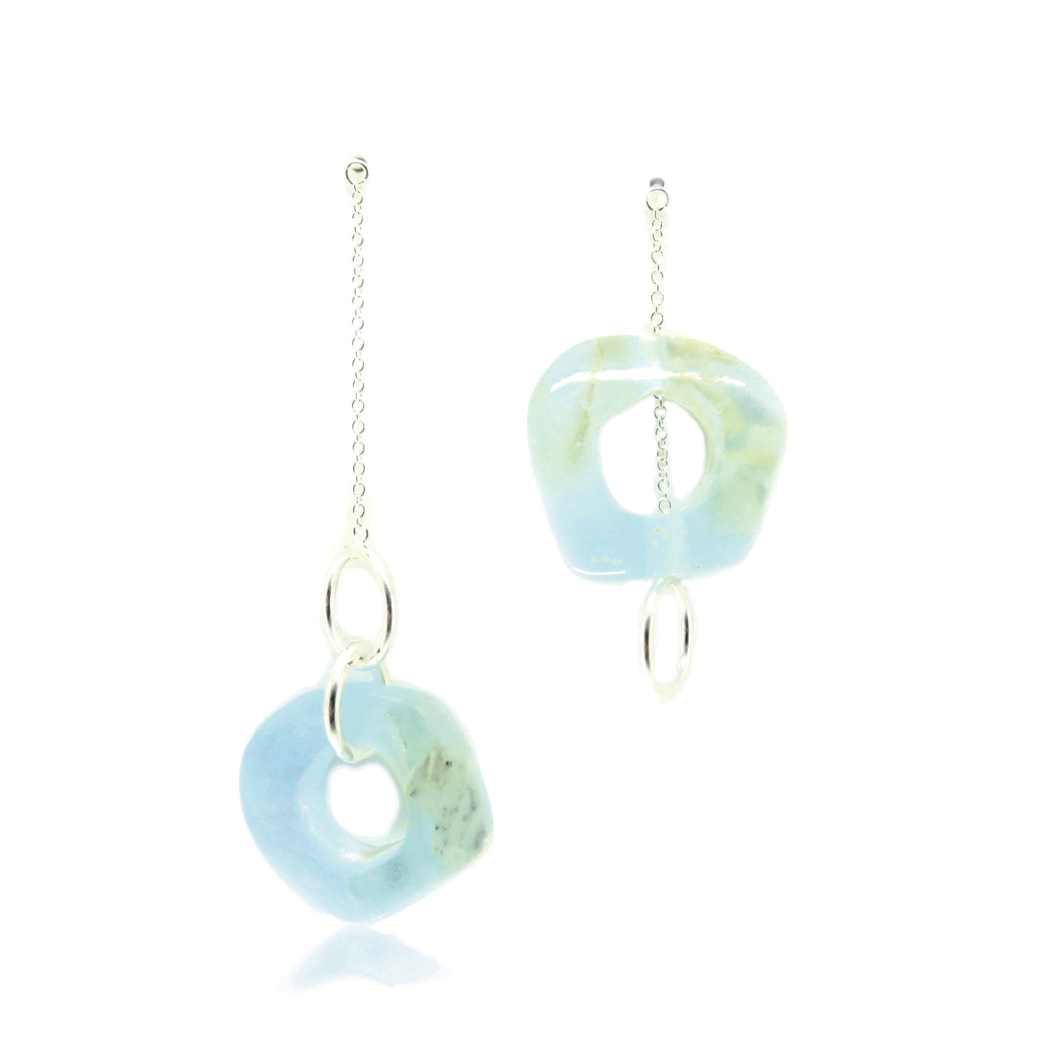 Carver Drop Earrings Arctic Bio-Gems