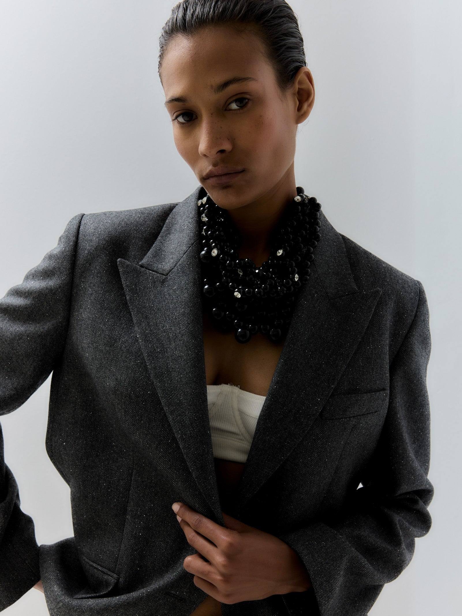 Cascabeles Necklace - Black