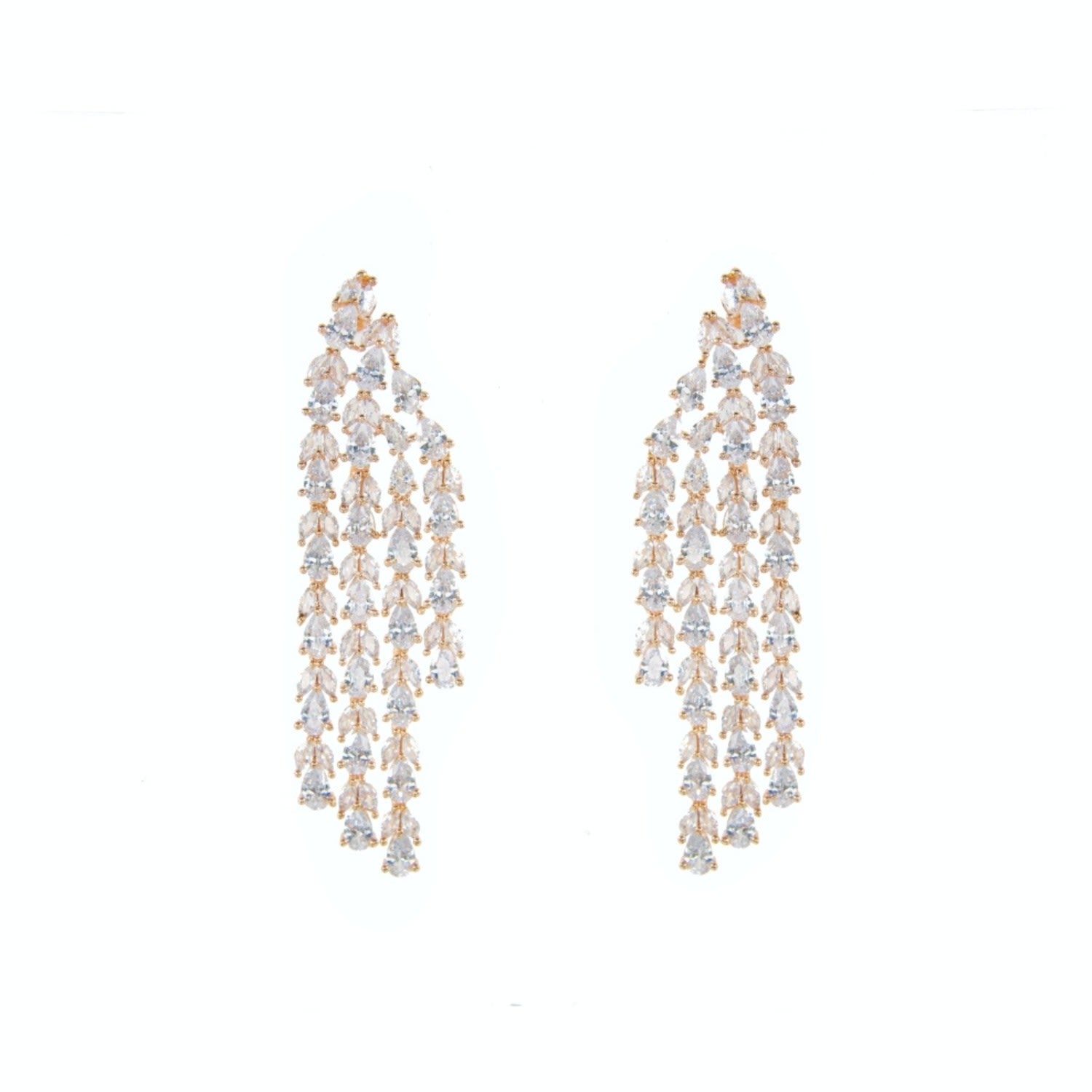 Cascade Earrings - Gold