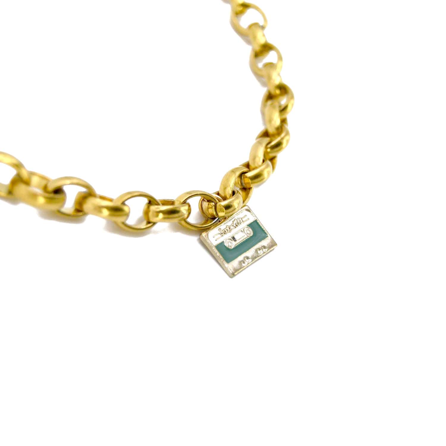 Cassette Tape Handmade Necklace