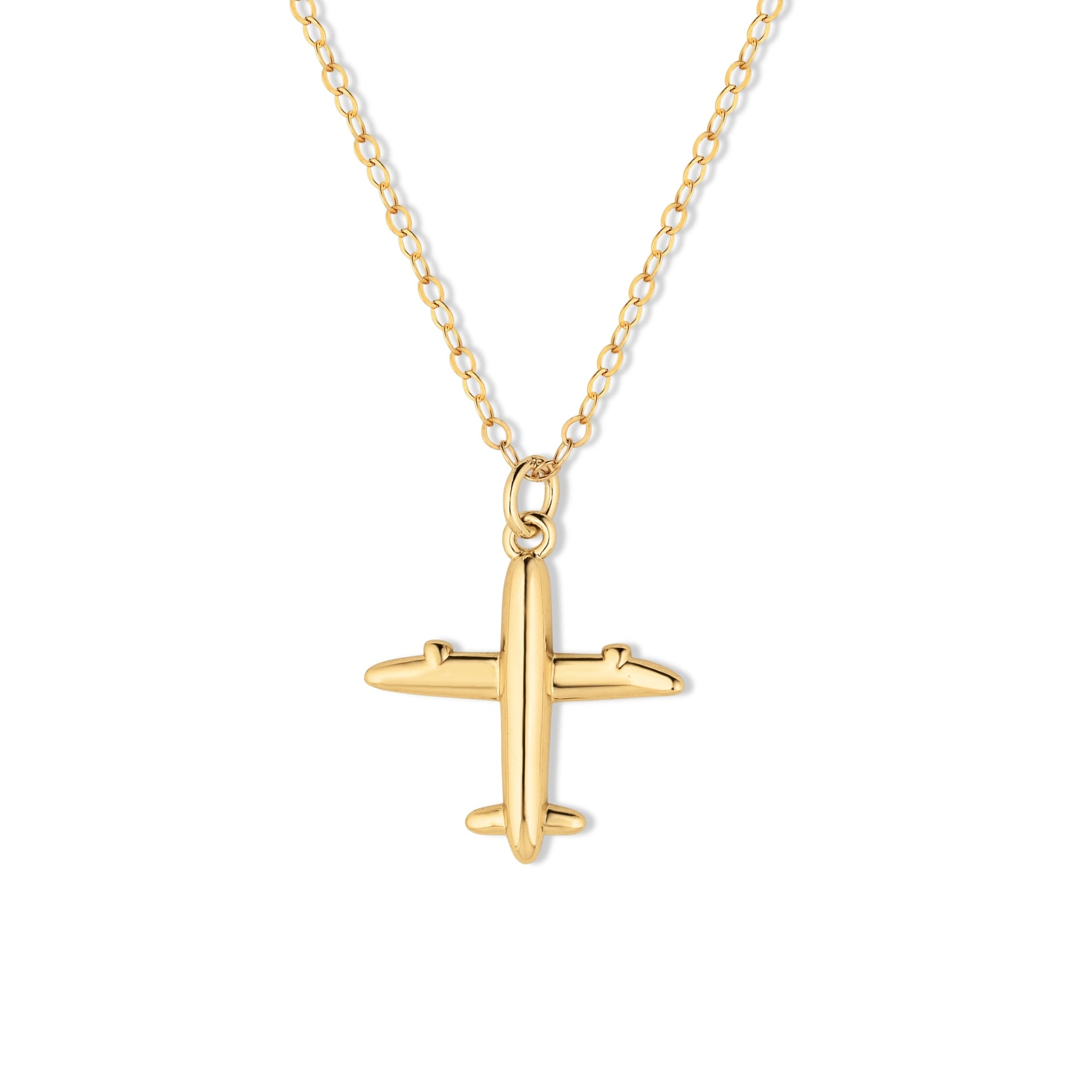 Catch Flights & Feelings Gold Filled Necklace