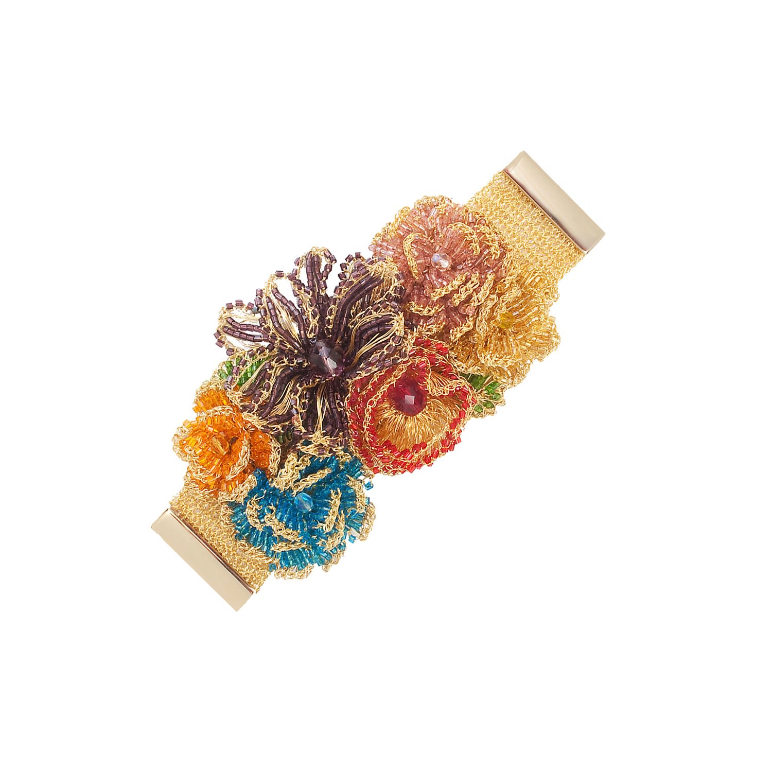 Multicolor Blossom Maxi Handmade Bracelet