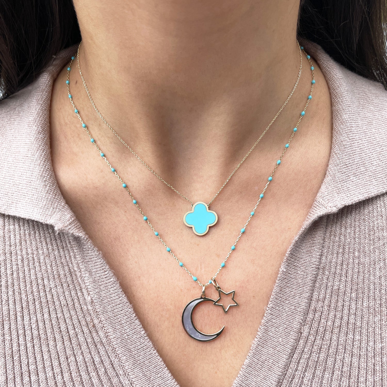 Mini Gold Star Charm