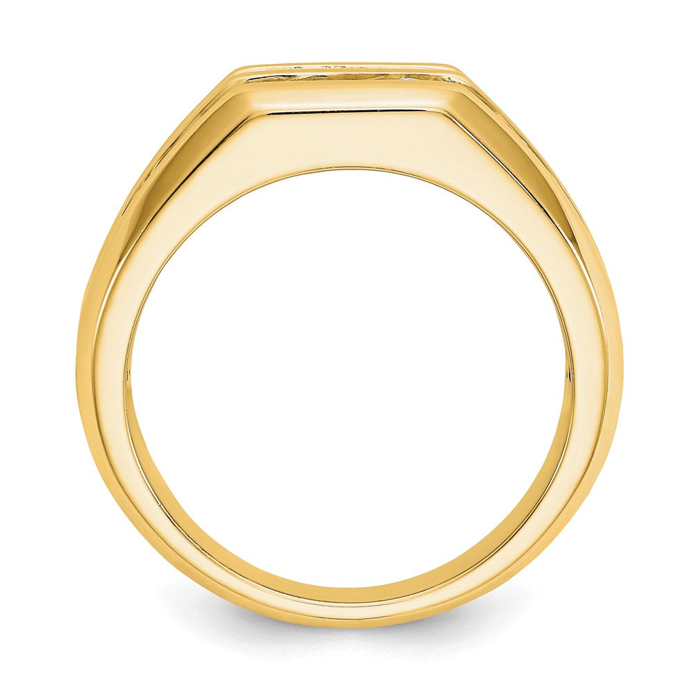 14k Yellow Gold Lab Grown Diamond Wedding Band Ring 1.5ct Clarity- VS Color- D-E