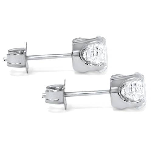 1ct Diamond Studs Platinum