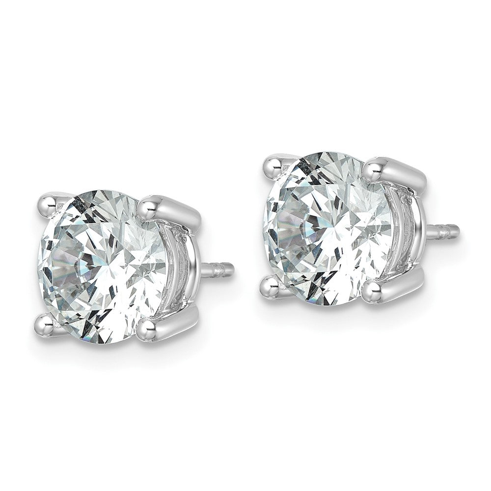 14k White Gold 6 CTW Lab Grown Diamond Stud Earrings