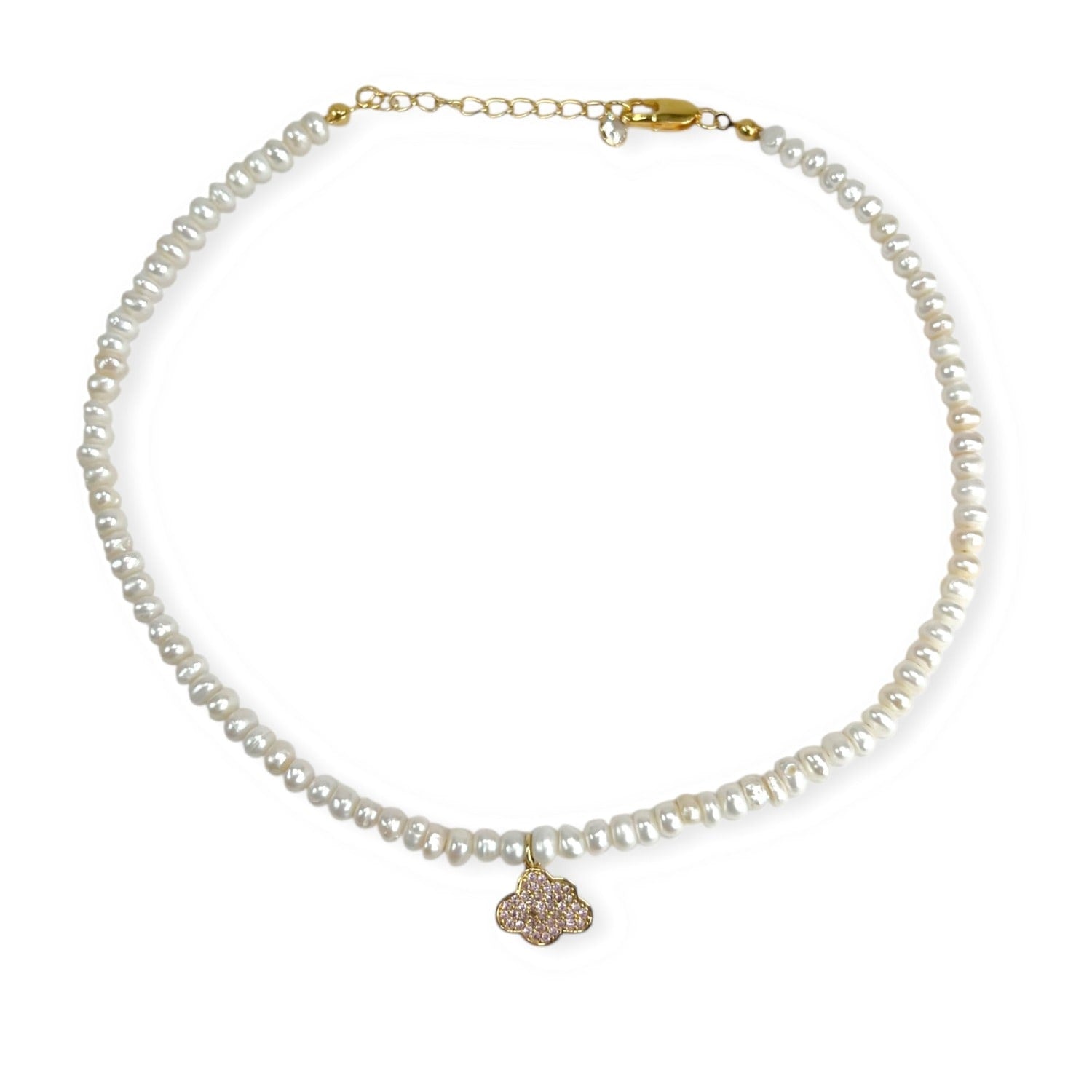Celene Freshwater Pearl Beaded Necklace