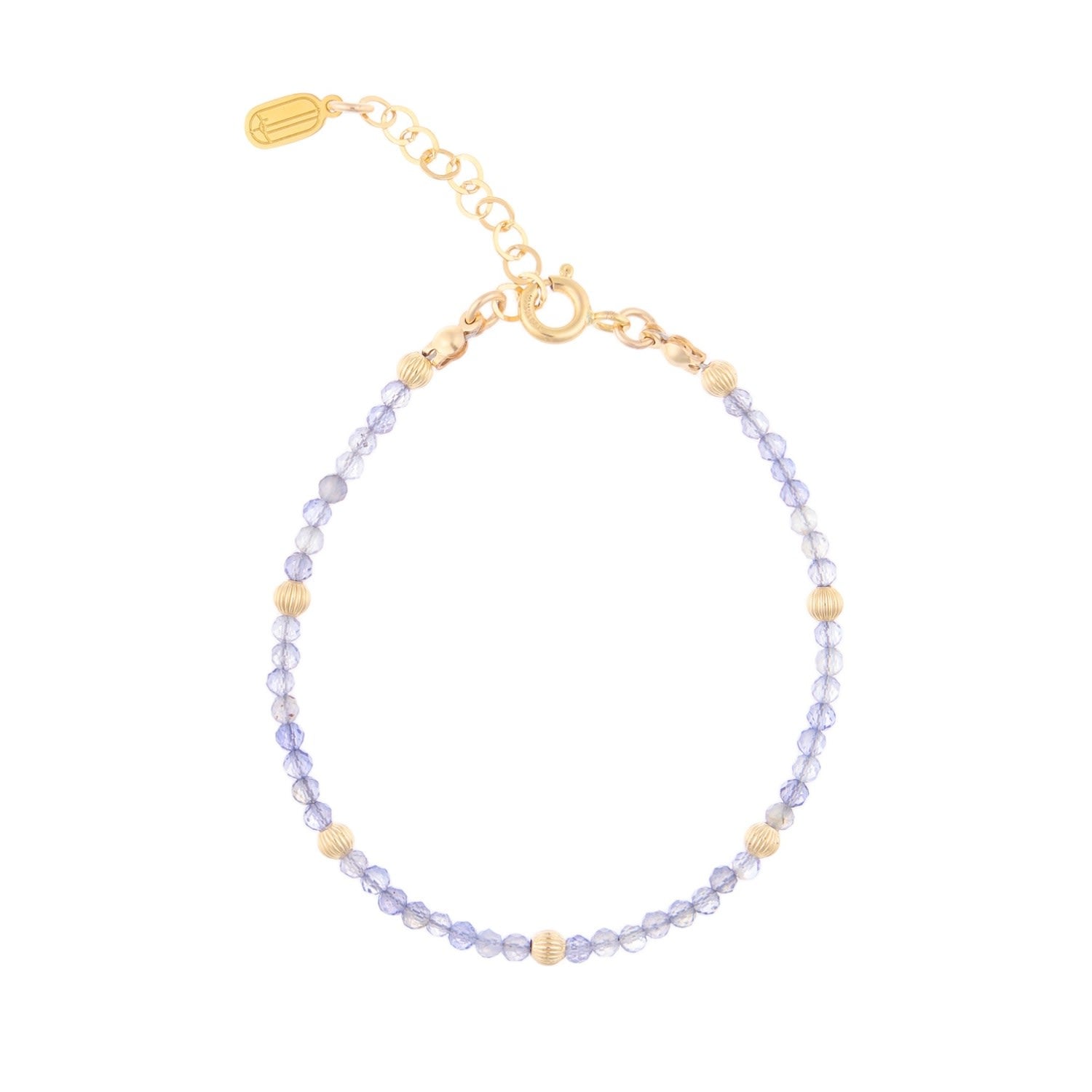 Celestial Bracelet Iolite Gemstone