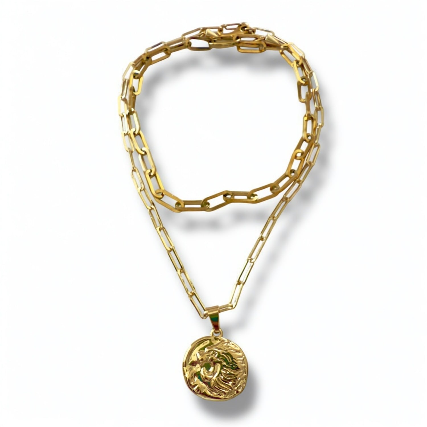 Cersei Amulet Necklace Yellow Gold