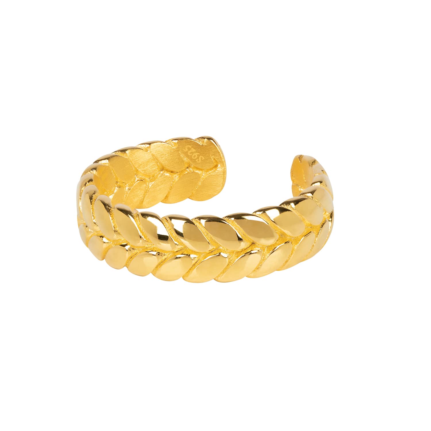 Cesar Gold Ring - Size Adjustable