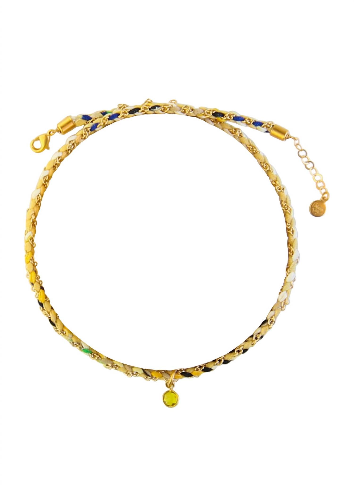 Round About Choker In Gold