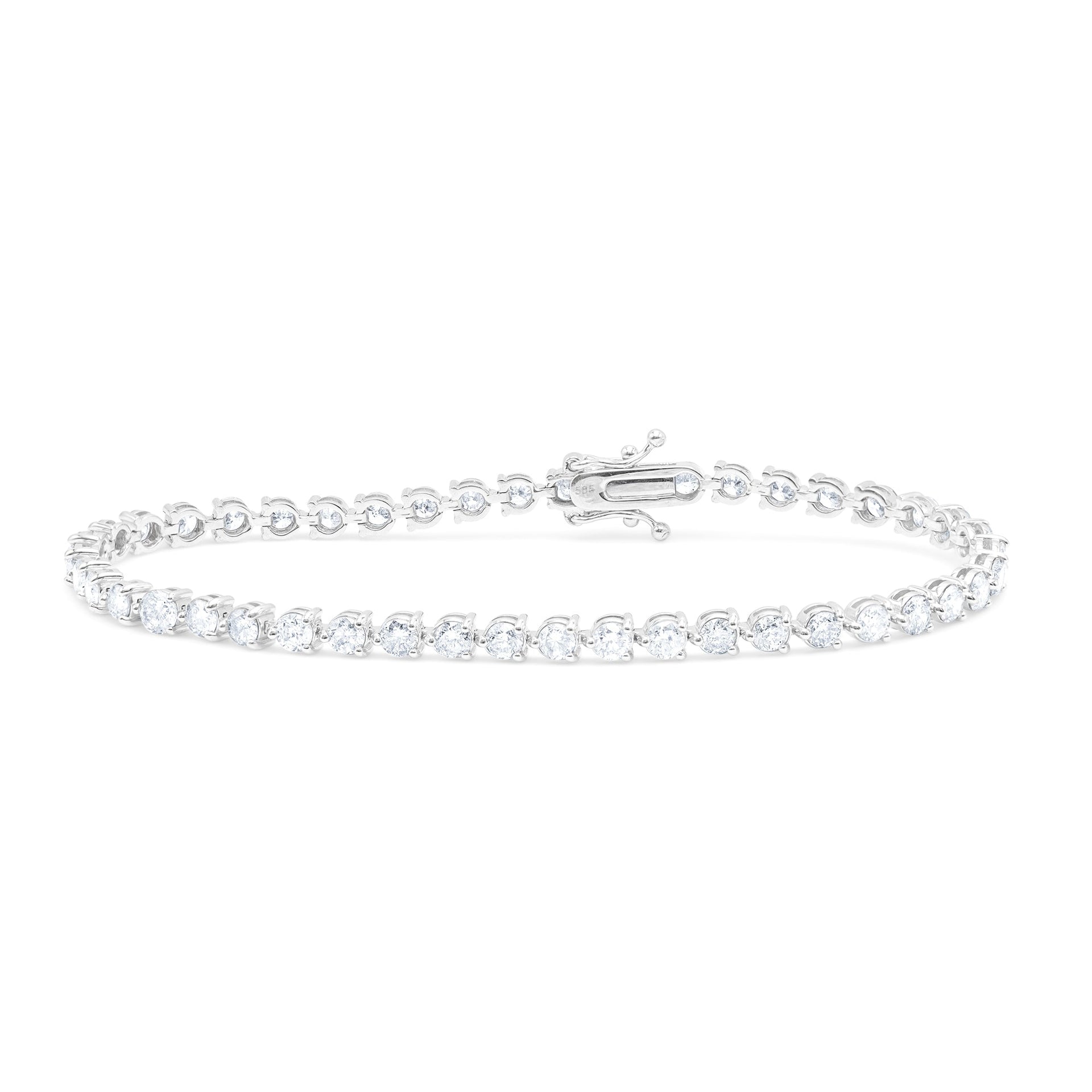 Diana M 4.50 Carat Diamond Tennis Bracelet
