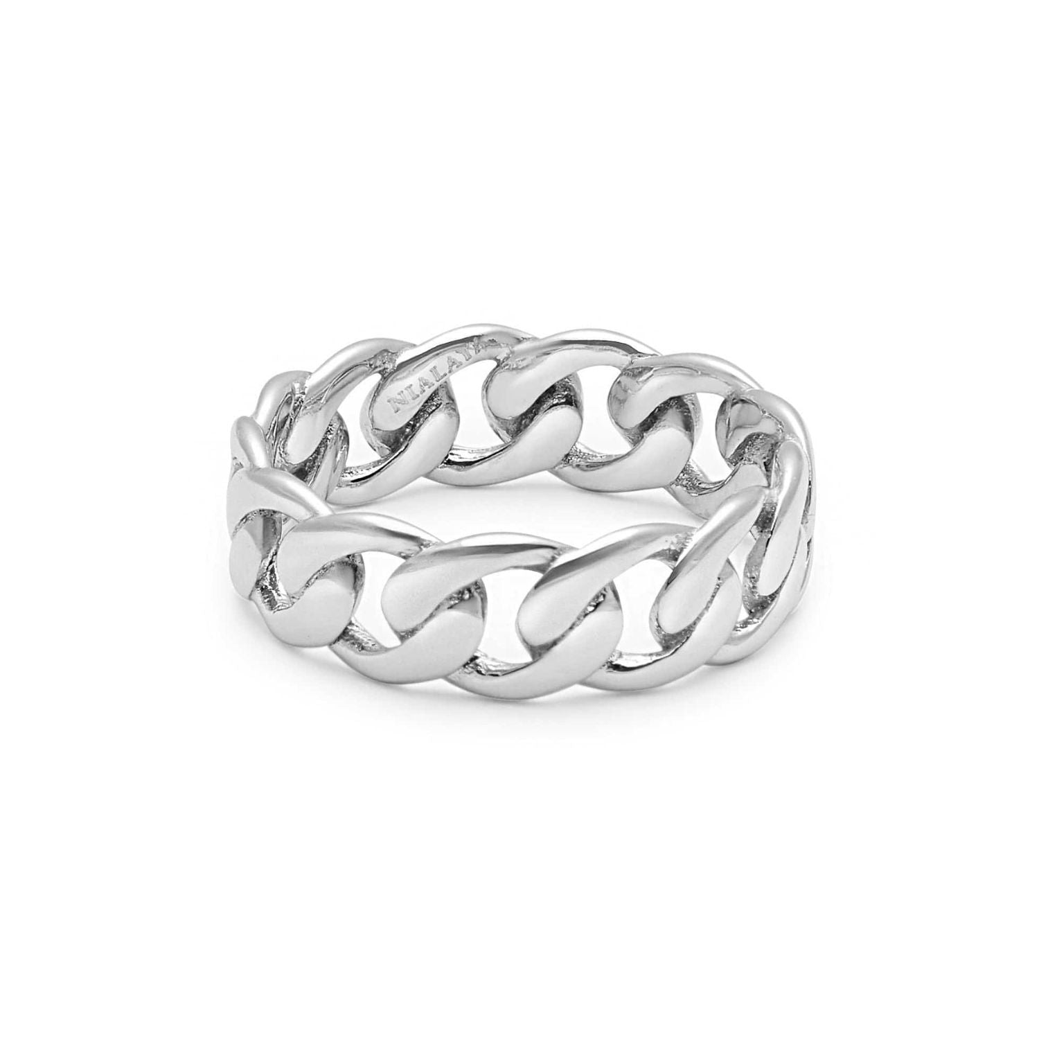 Women's Chain Ring In Silver