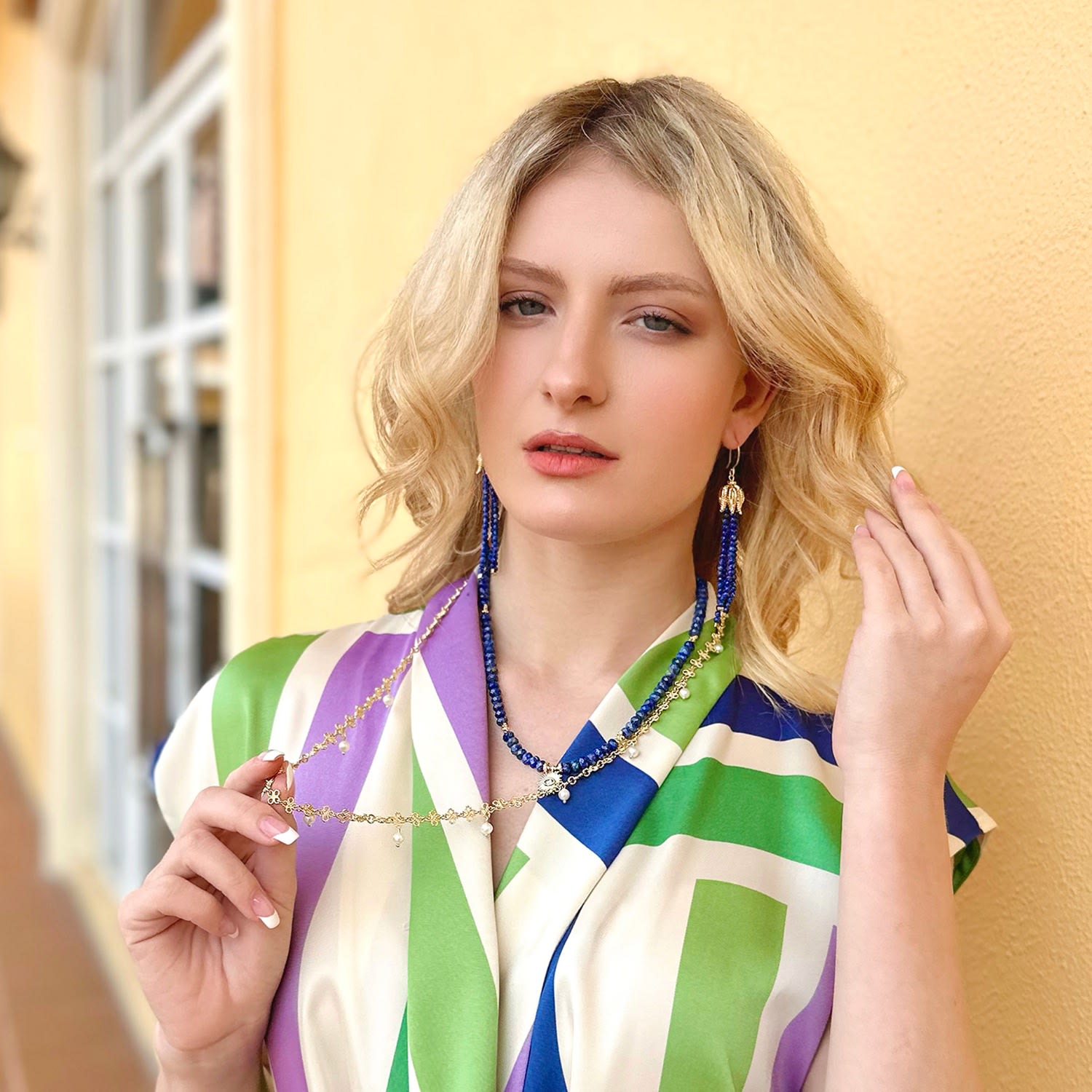 Chain With Pearls Delicacy Necklace