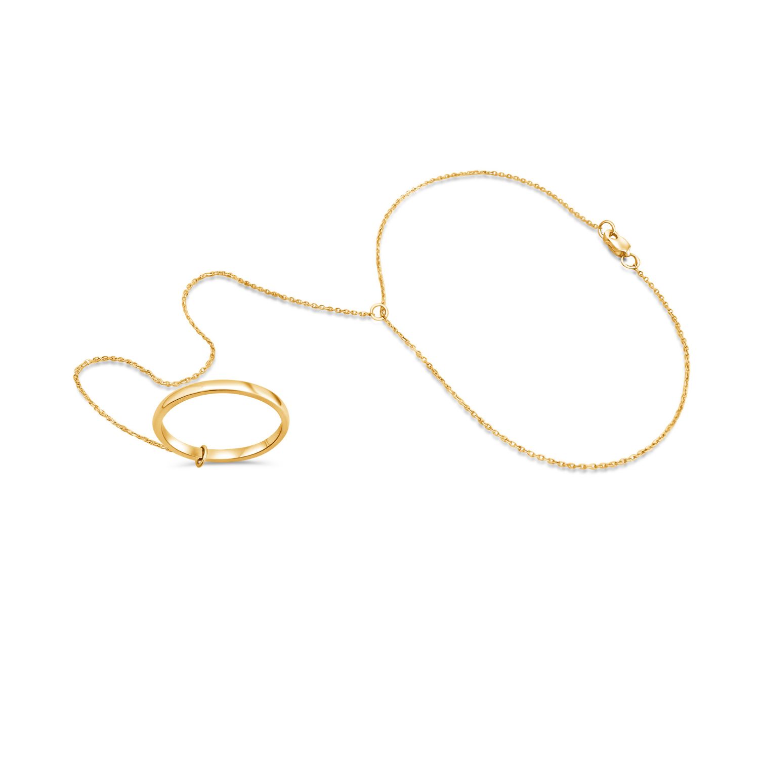 Chains Bracelet Ring