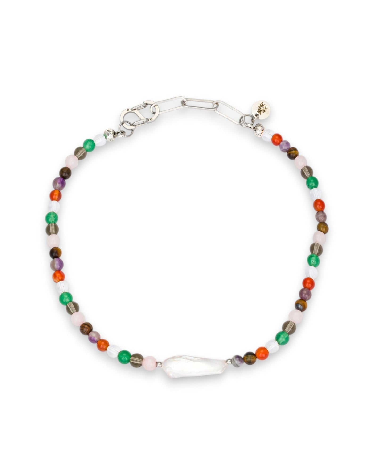 Chakra Radiance Choker With Pearl