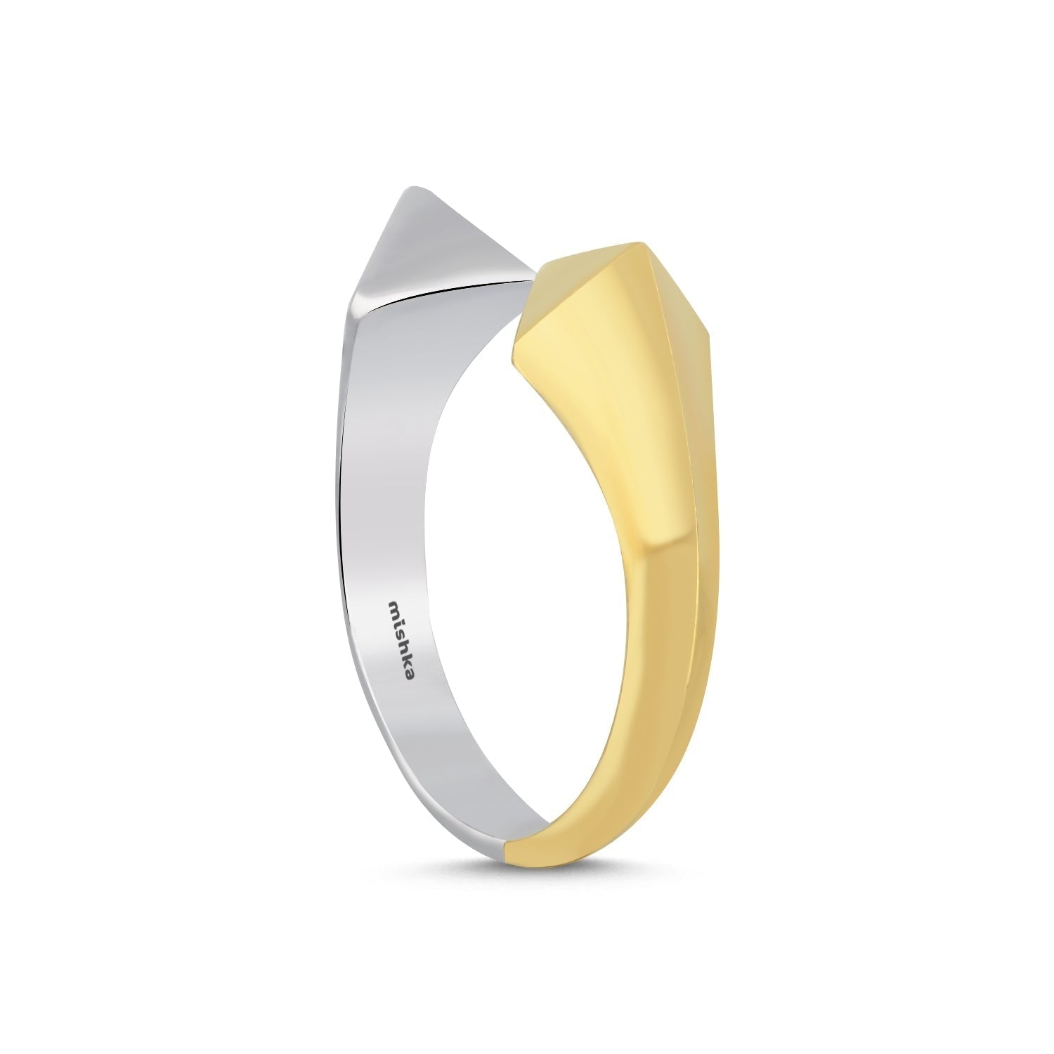 Chameleon Ring Gold And Silver