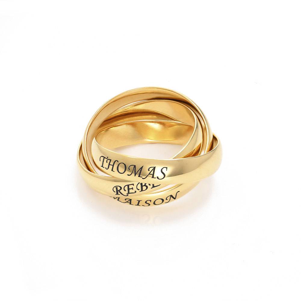 Charlize Russian Ring in Gold Vermeil