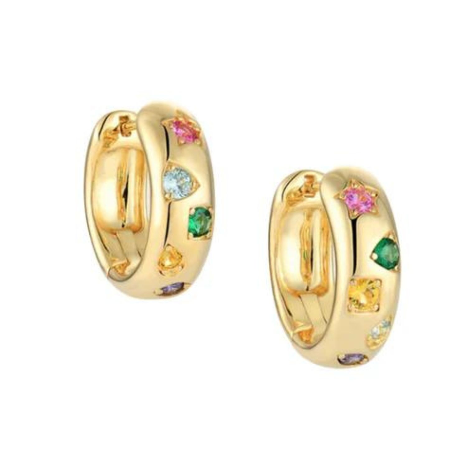 Charlotte's Gold Hoops