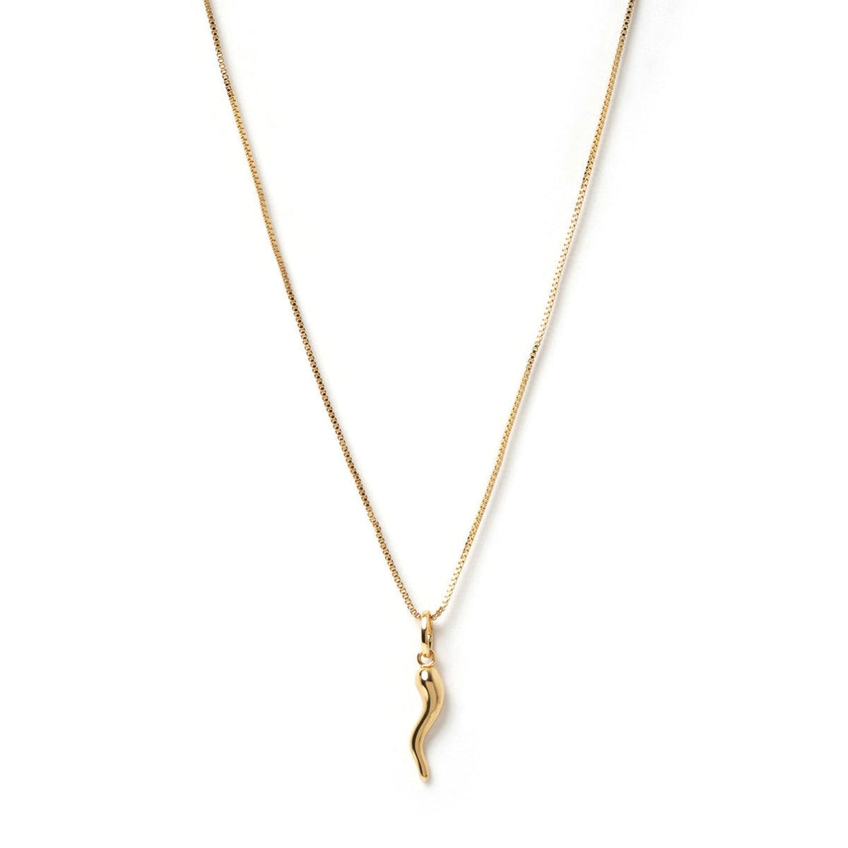 Chilli Gold Charm Necklace