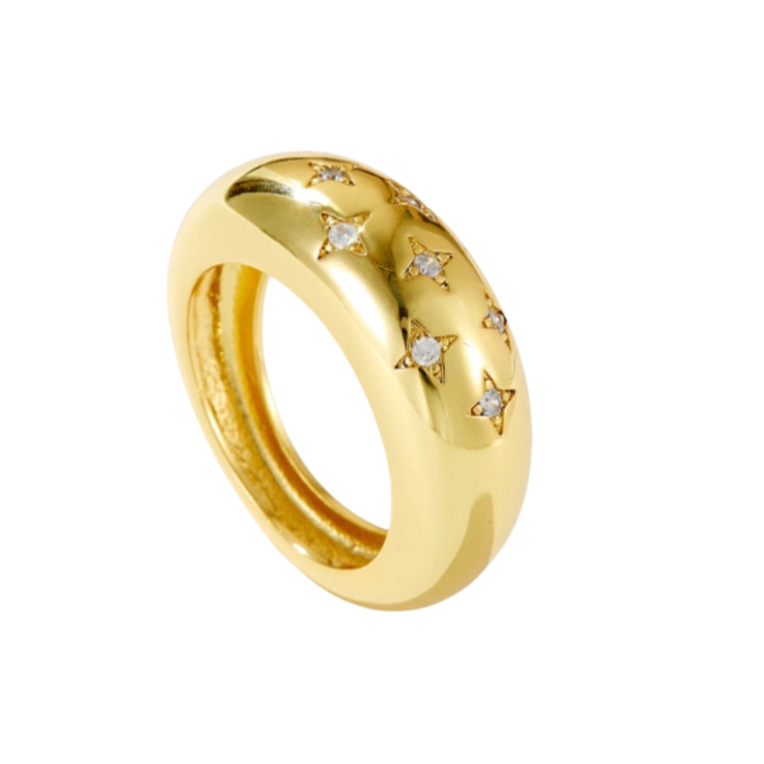 Chloe’s Star Ring In Gold
