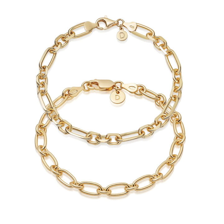 chunky-bracelet-set-18ct-gold-plated-daisy-london