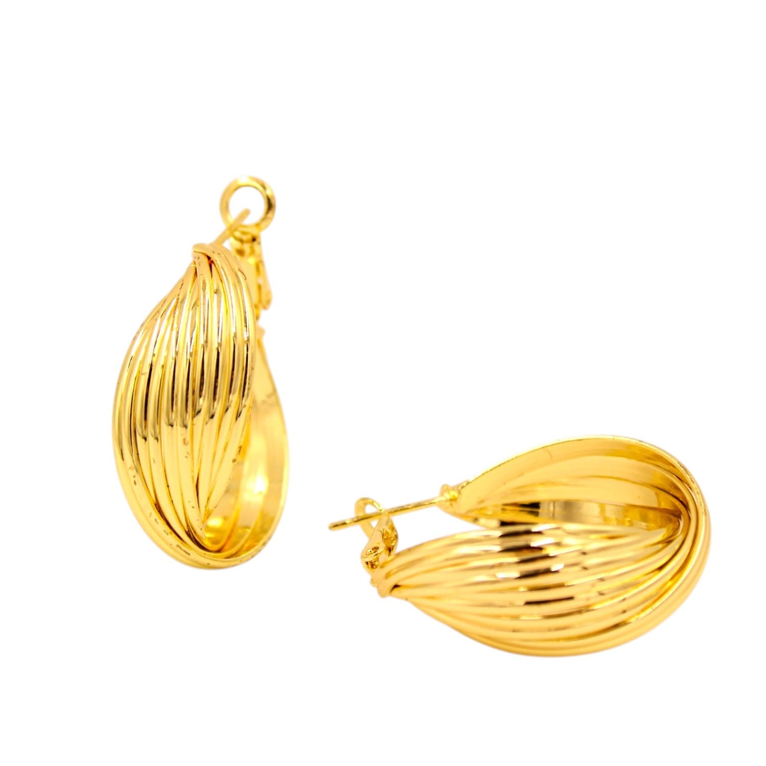 Chunky Hoop Earrings