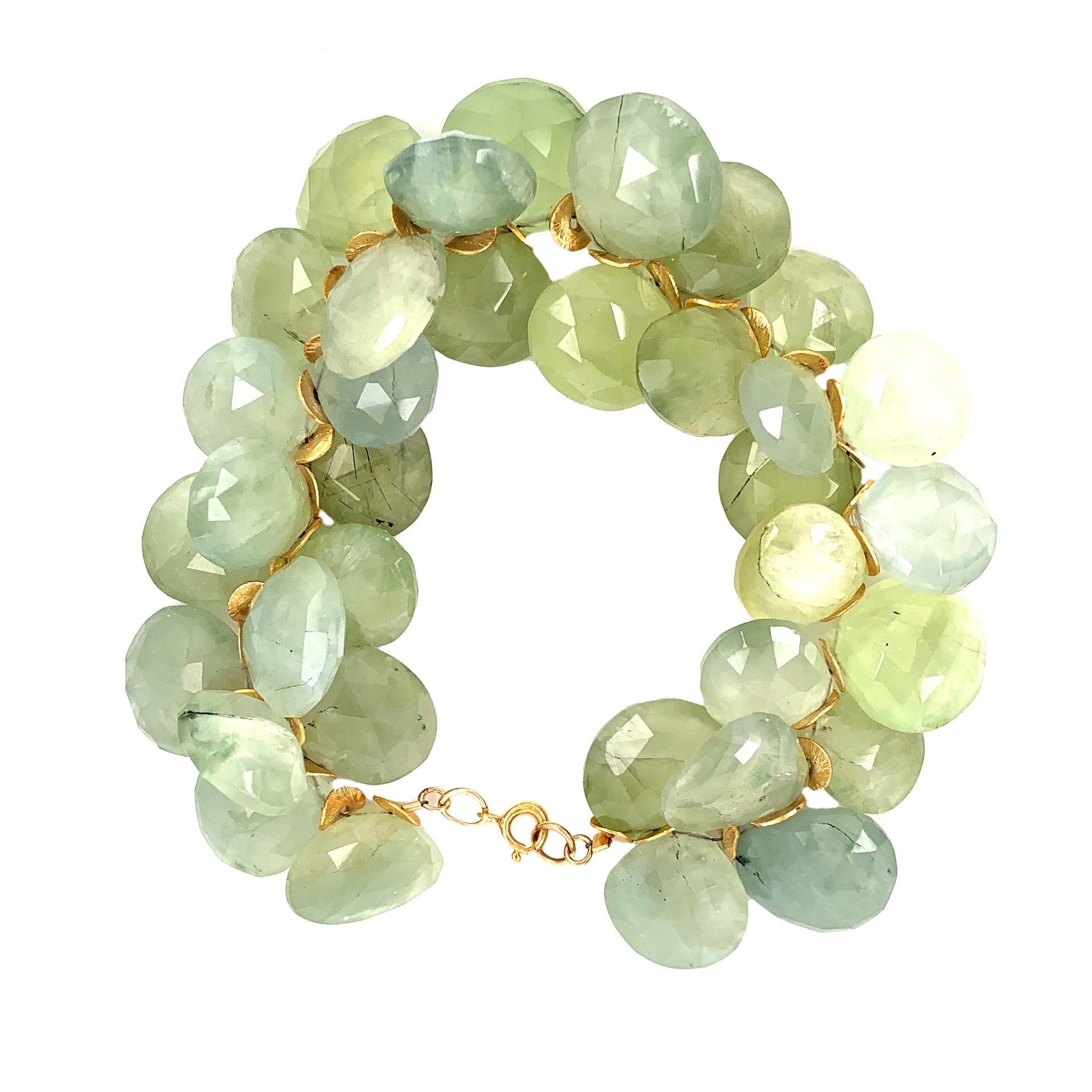 Chunky Prehnite Bracelet