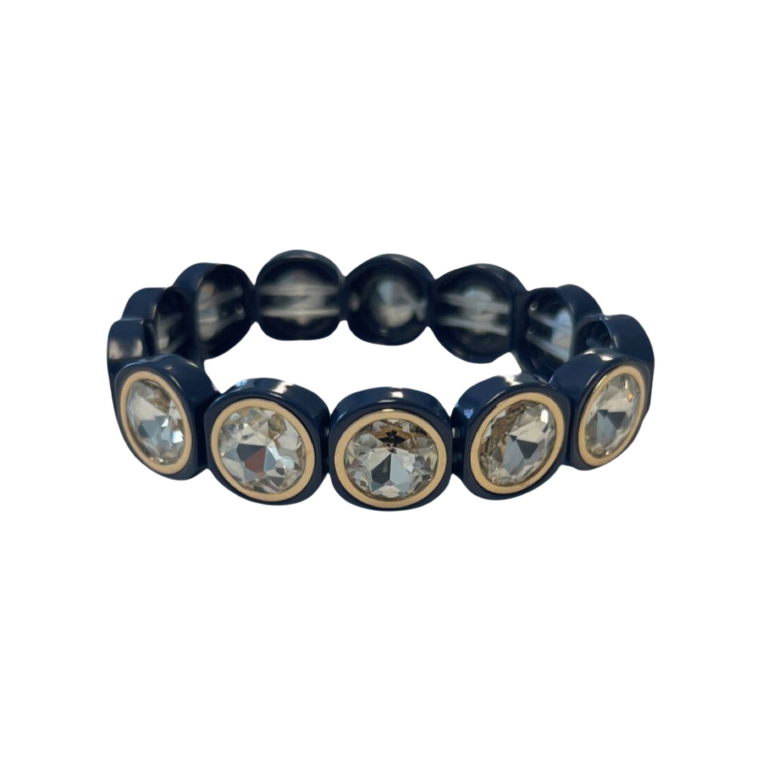 City Girl Round Bracelet - Midnight Navy
