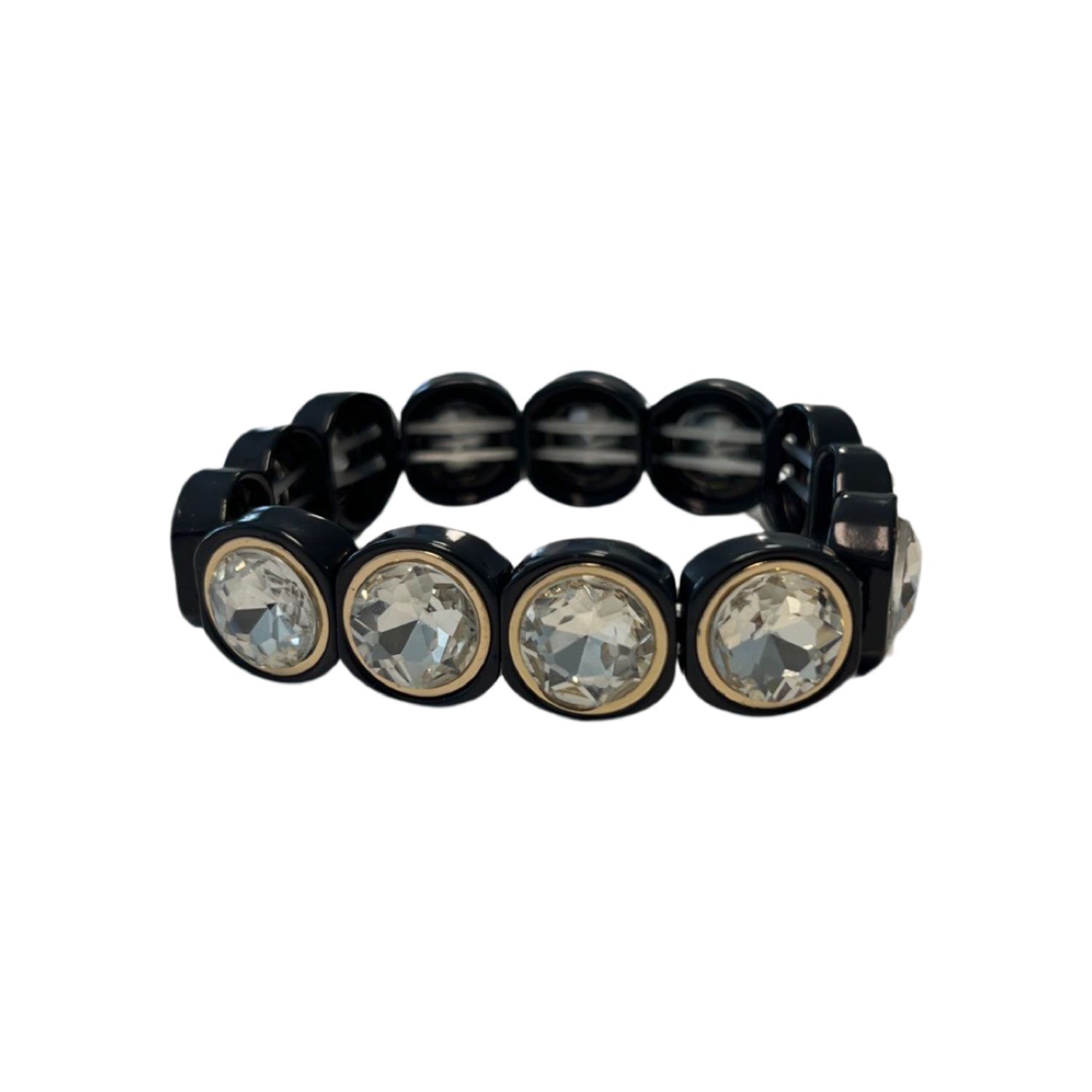 City Girl Round Bracelet - Noir